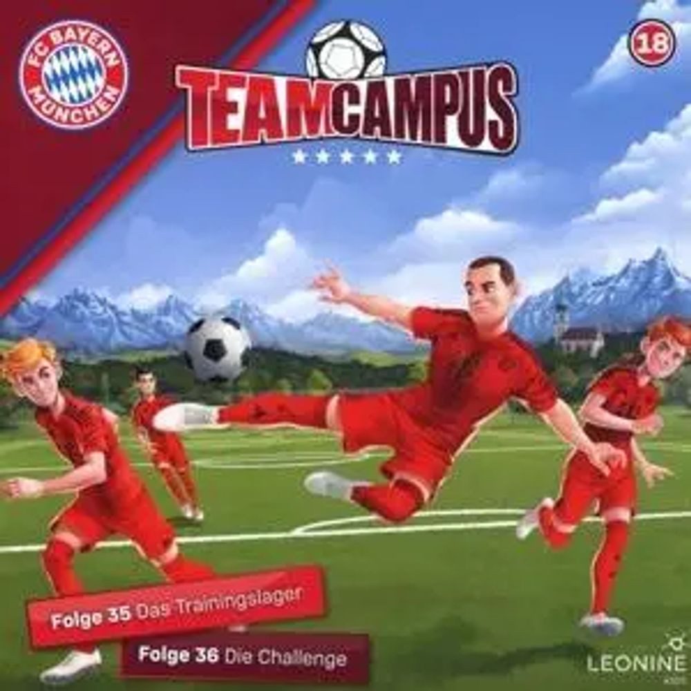 Leonine Hörspiel FC Bayern Team Campus (Fußball) (CD 18)