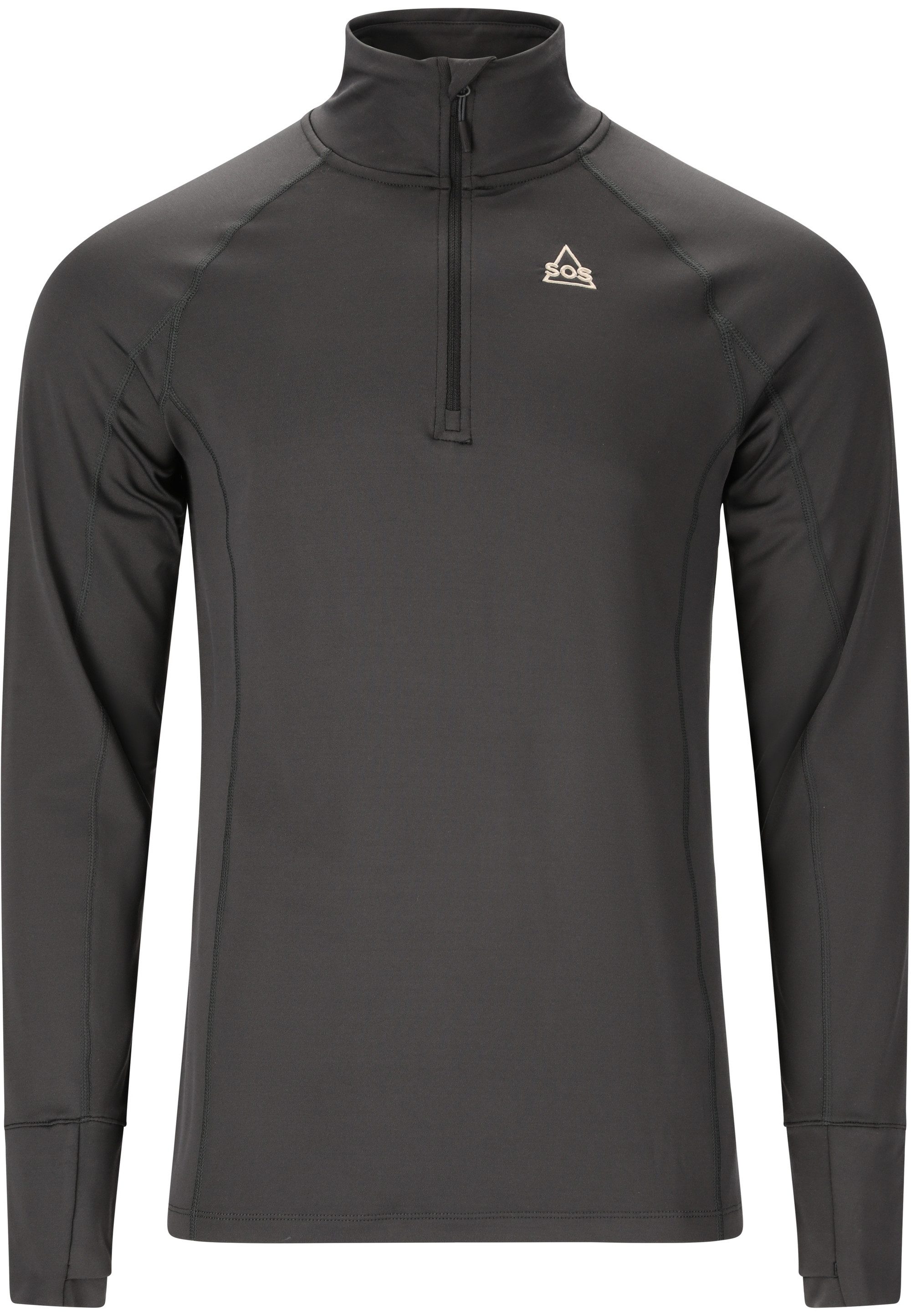 SOS Strickpullover Jasna mit praktischem Half-Zip