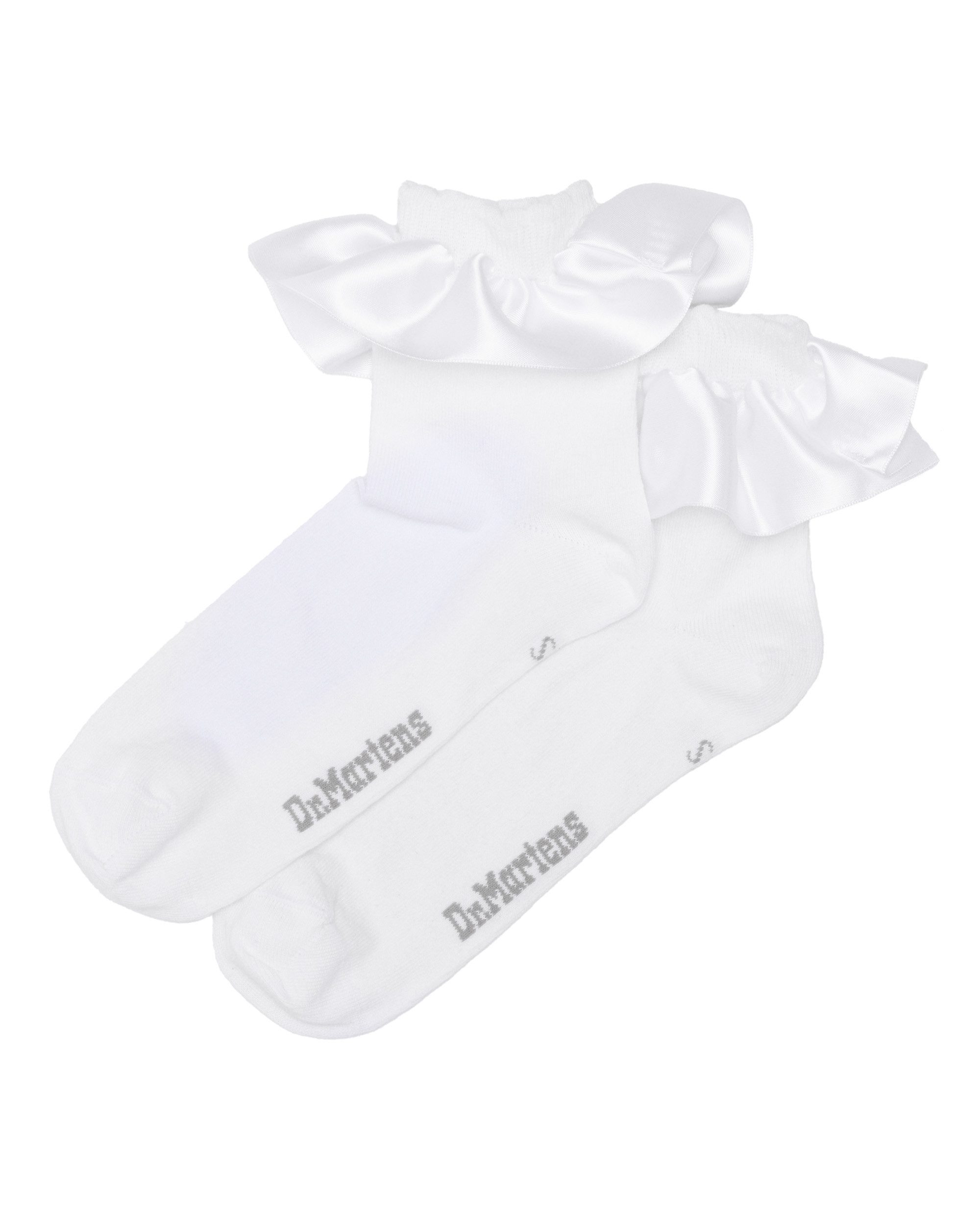 DR. MARTENS Socken Frill (1-Paar) Süßer Socken mit großer Satin-Rüsche
