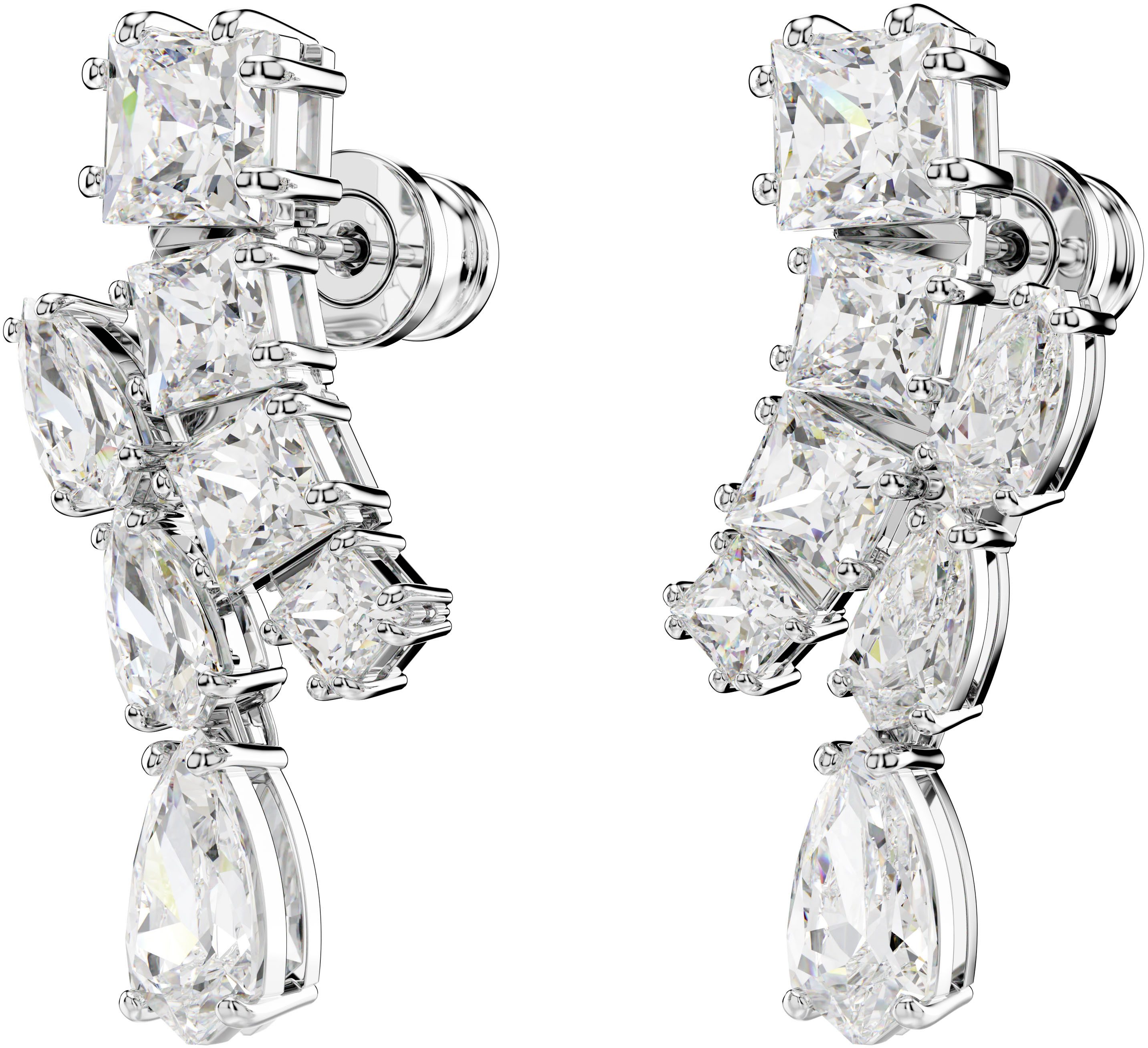 Swarovski Paar Ohrstecker Schmuck Geschenk Matrix Drop-Ohrhänger, mit Swaro günstig online kaufen