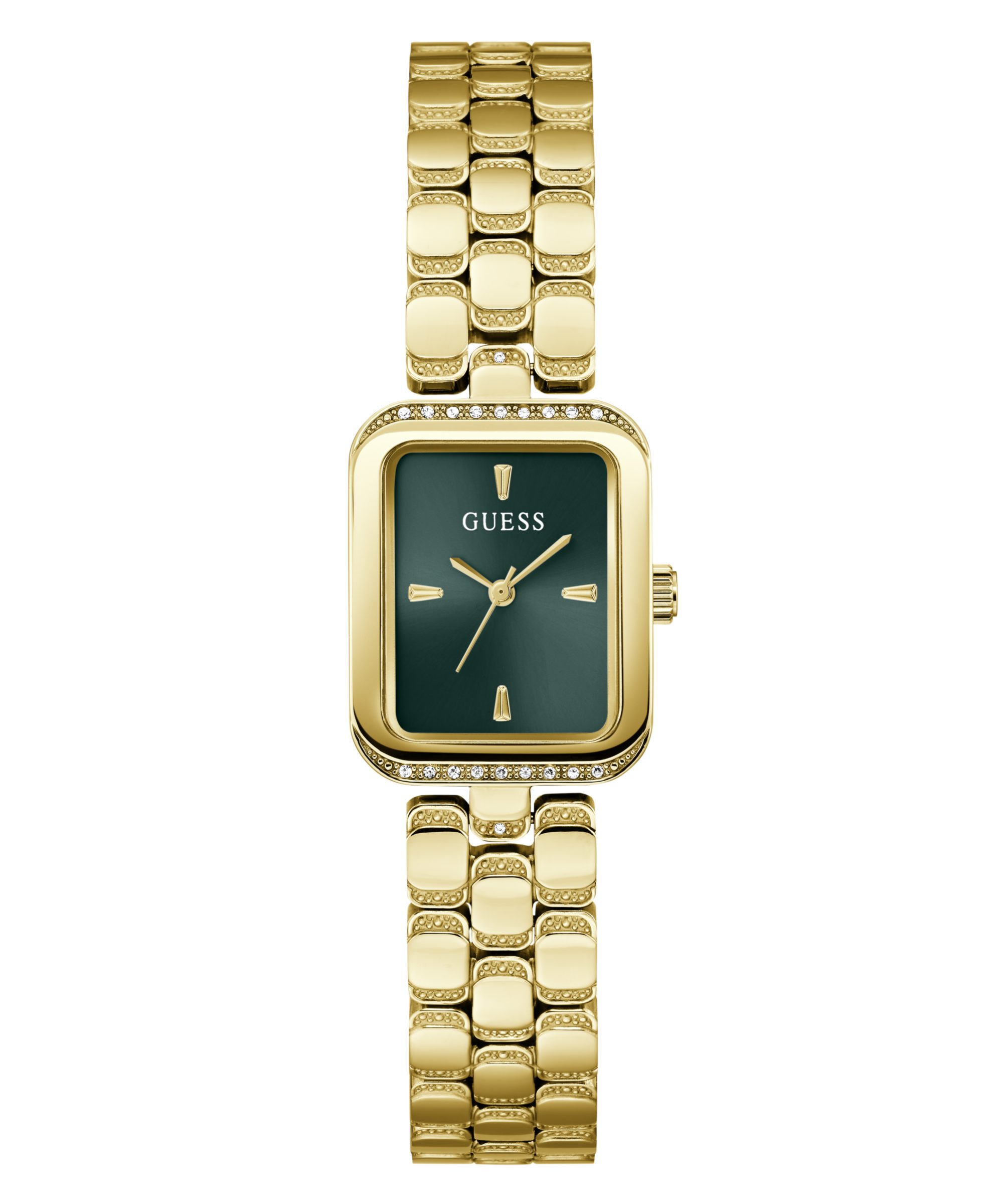 Guess Quarzuhr ISLA GW0865L8, Armbanduhr, Damenuhr, Edelstahlarmband, analog