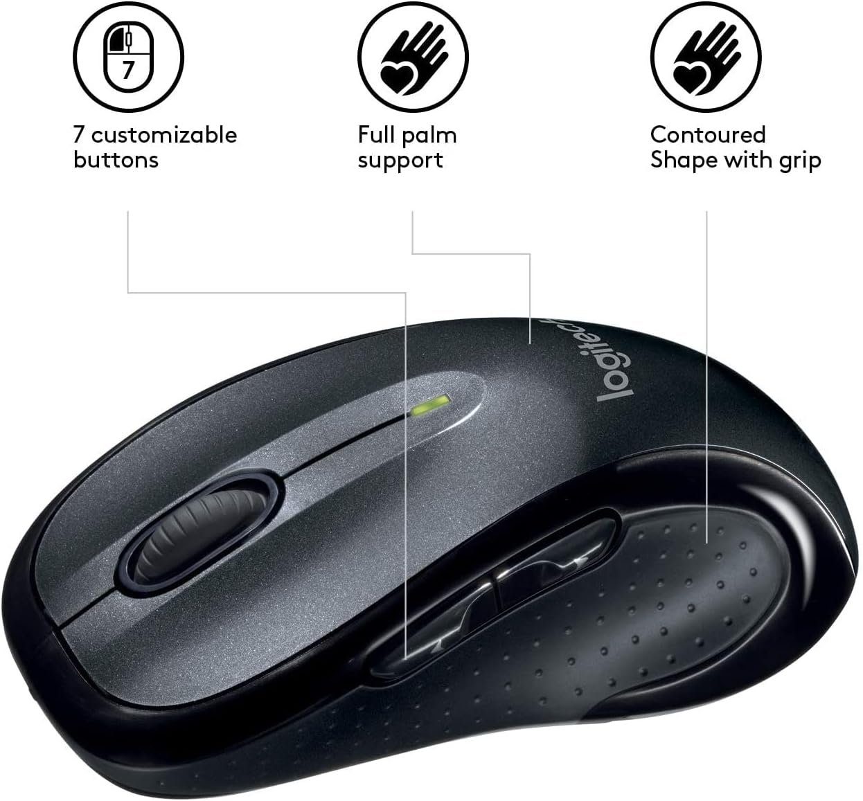 Logitech M510 Wireless Mouse Maus
