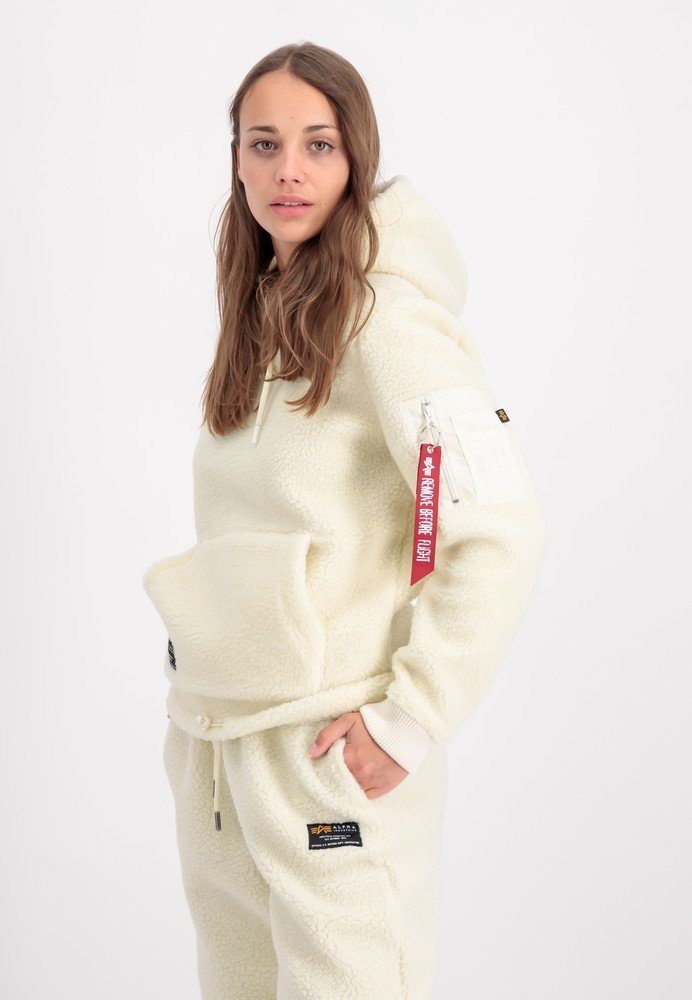 Alpha Industries Kapuzenpullover Teddy Hoody Wmn