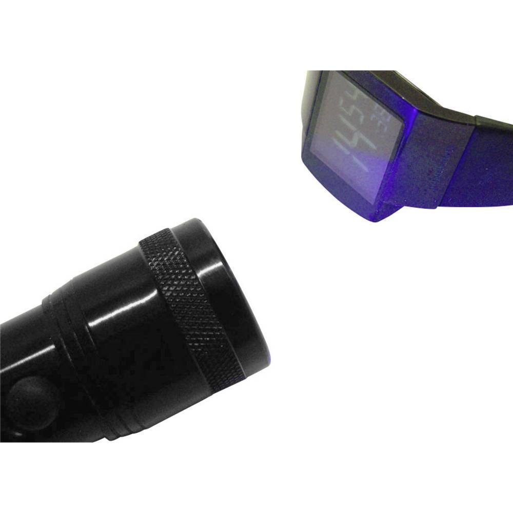 Berger & Schröter Taschenlampe UV LED Taschenlampe Lichthärtungsgerät 40382, mit Handschlaufe
