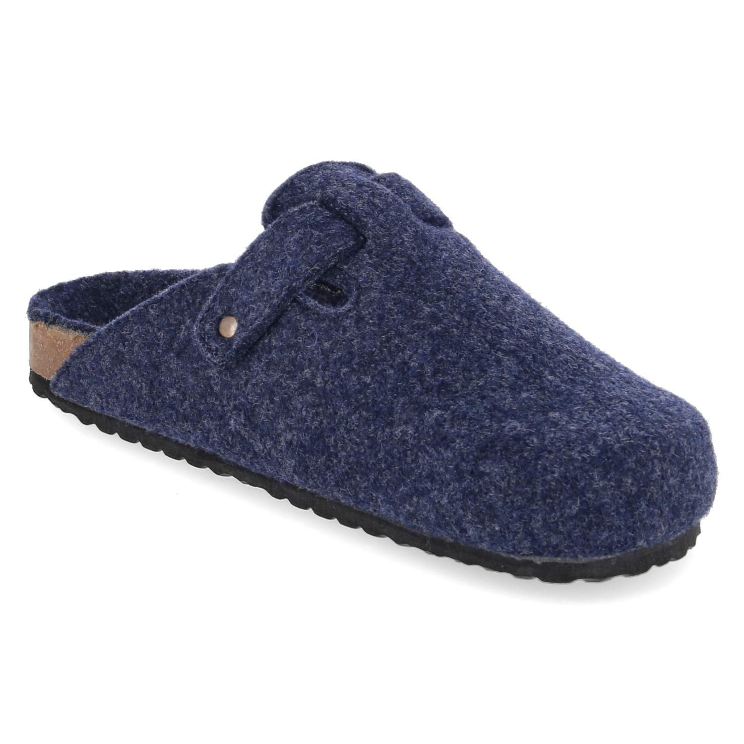 SUPERSOFT Supersoft Pantoffeln 511064000/838 Herren Filz blue Pantolette – Bild 5 von 5