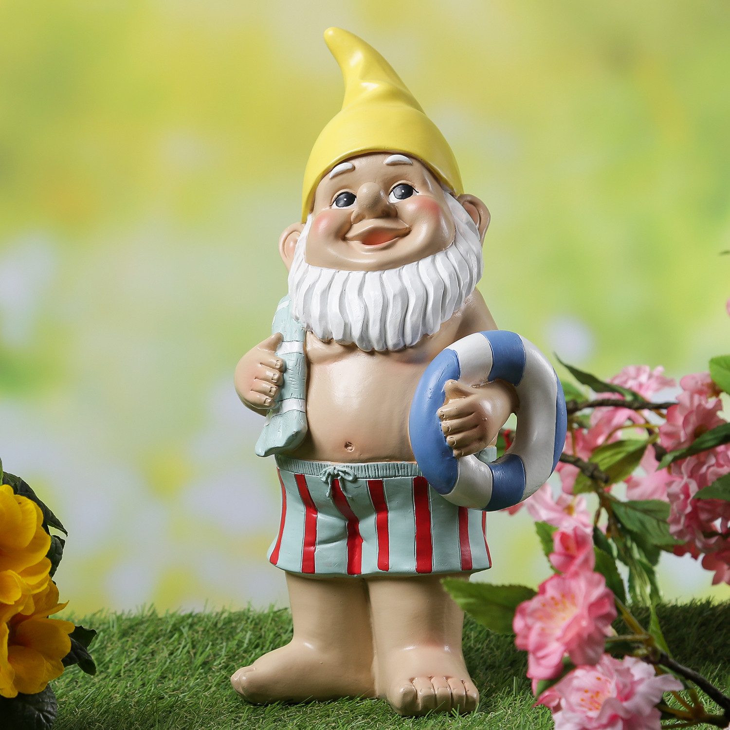 MARELIDA Gartenzwerg BERT im Badeanzug Dekofigur günstig online kaufen