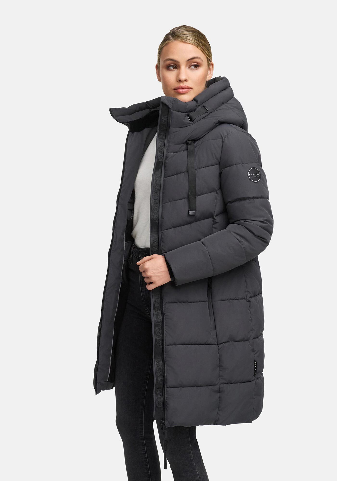 Marikoo Winterjacke Natsukoo XVI Stepp Mantel günstig online kaufen
