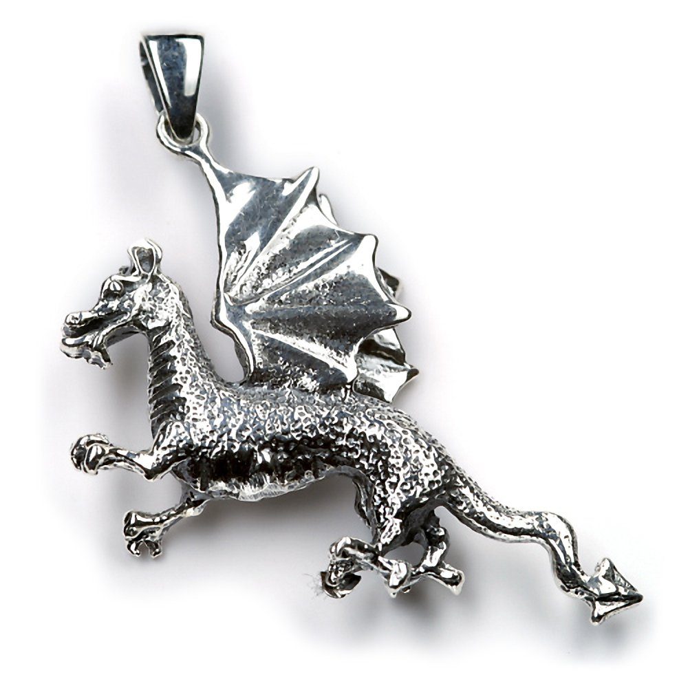 Kettenanhänger Kettenanhänger Welsh Drache Schmuck 925 Silber 3