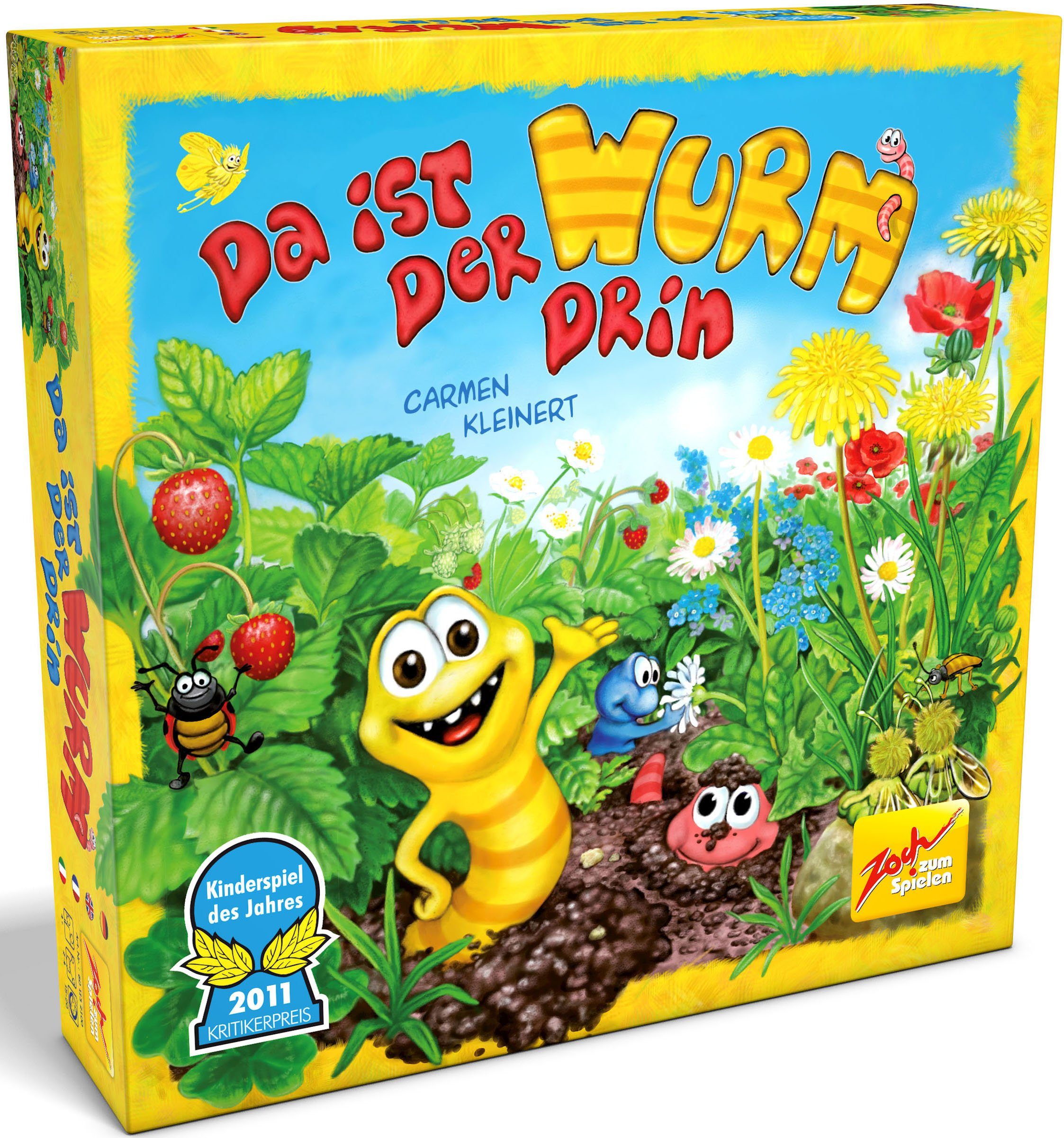 Zoch Spiel Da ist der Wurm drin, Made in Germany