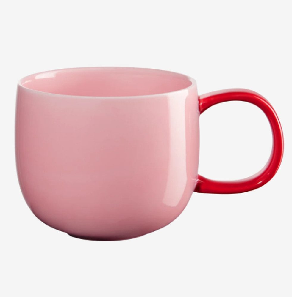 ASA SELECTION Tasse joy 6er Set gemischt Henkelbecher Porzellan 0,4 L, 1-tlg., 6 er Set Tassen gemischt