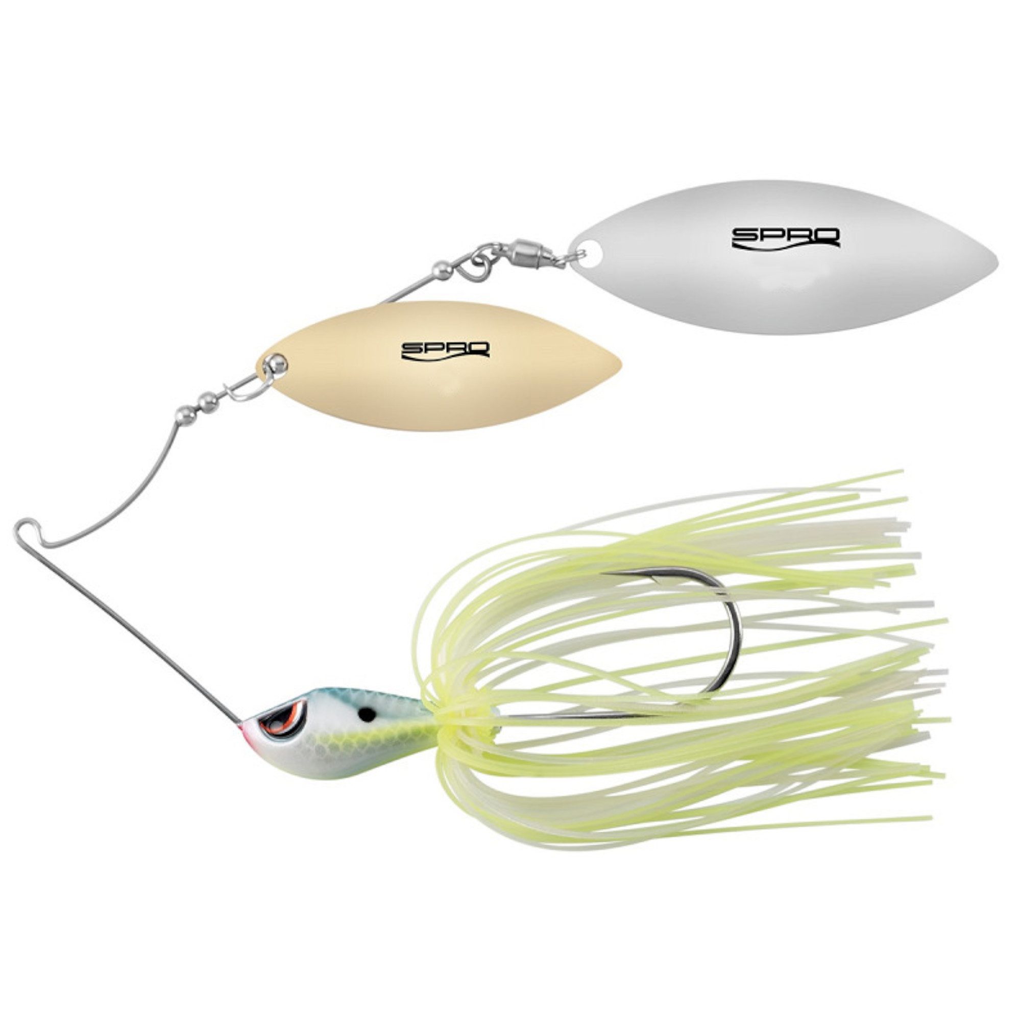 SPRO Kunstköder Spro Blade 3/8Oz Chartreuse/White