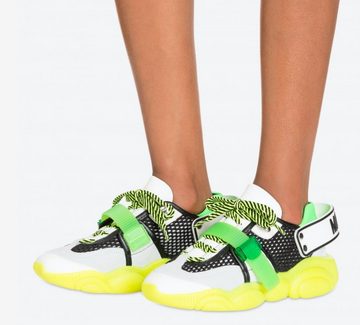 Moschino MOSCHINO COUTURE Special Teddy Shoes Fluo Sneakers Trainers Schuhe Tur Sneaker