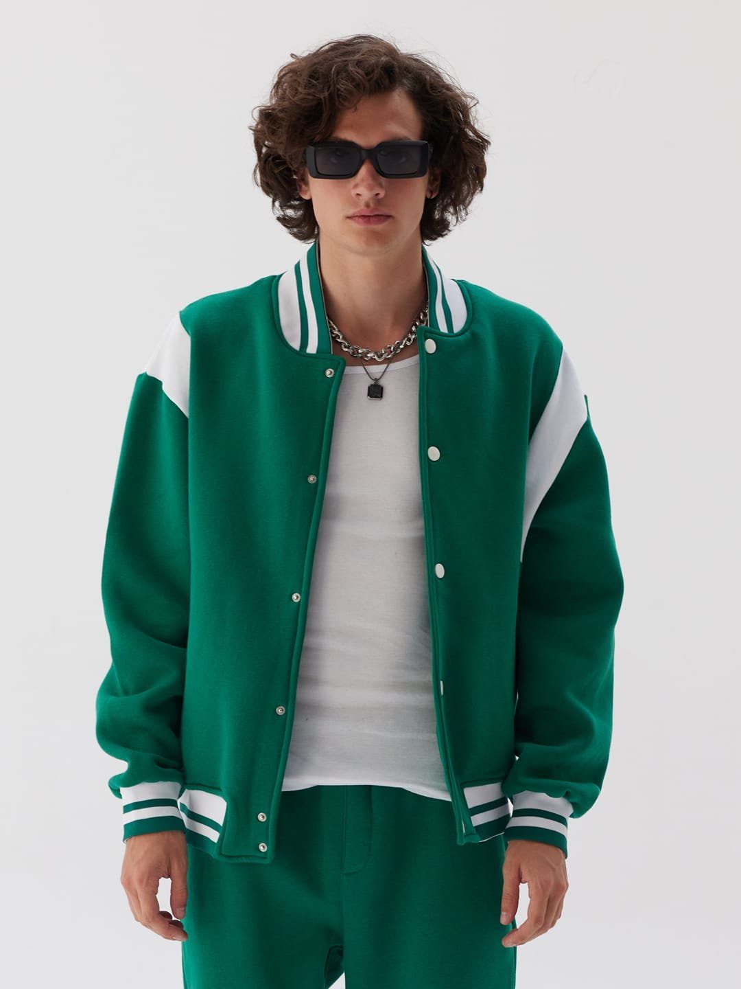 COFI Casuals Collegejacke Basic Jacket Baseballjacke Baumwolle Herren Unise günstig online kaufen