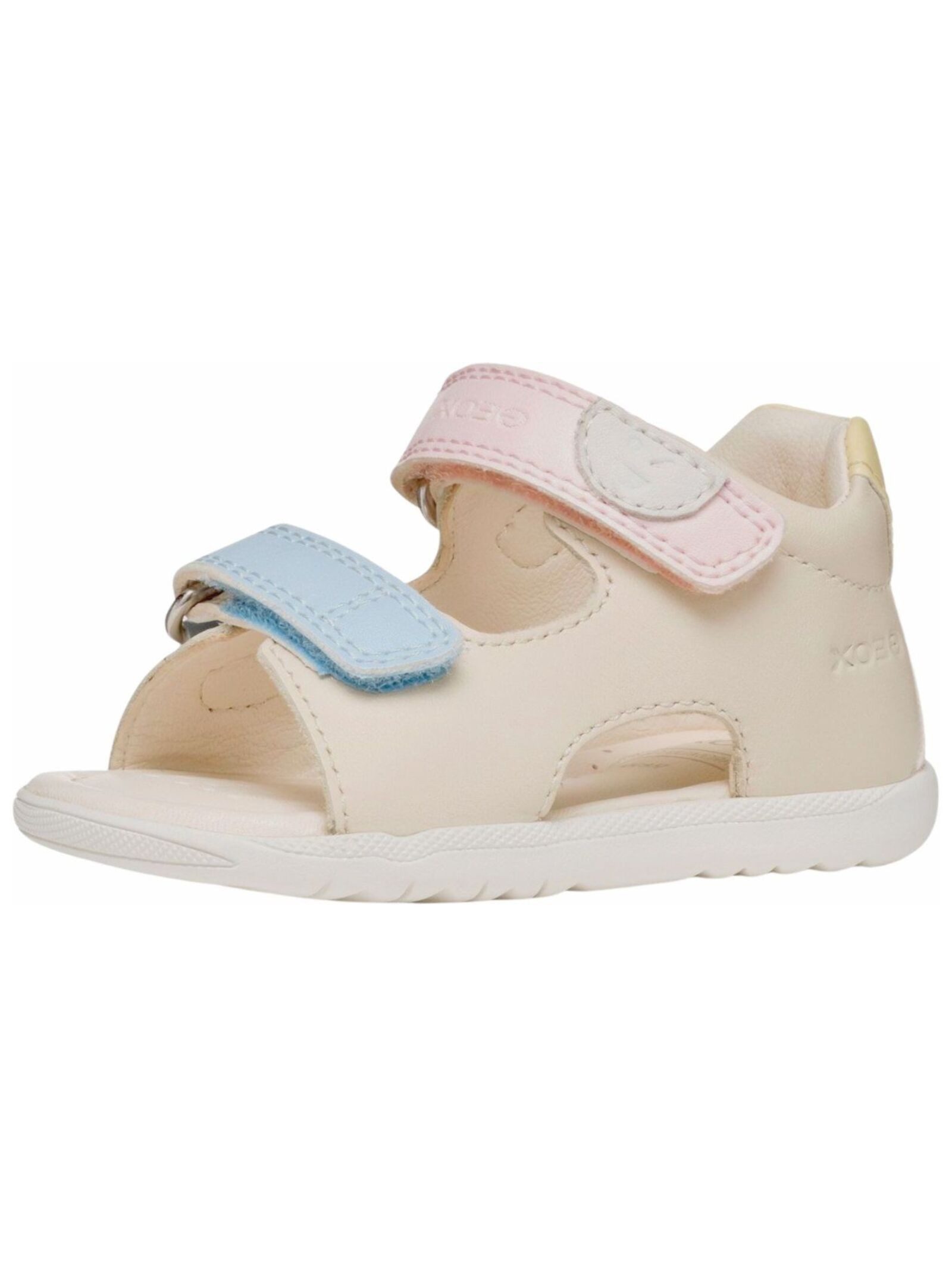 Sandalen Leder/Textil Riemchensandalette