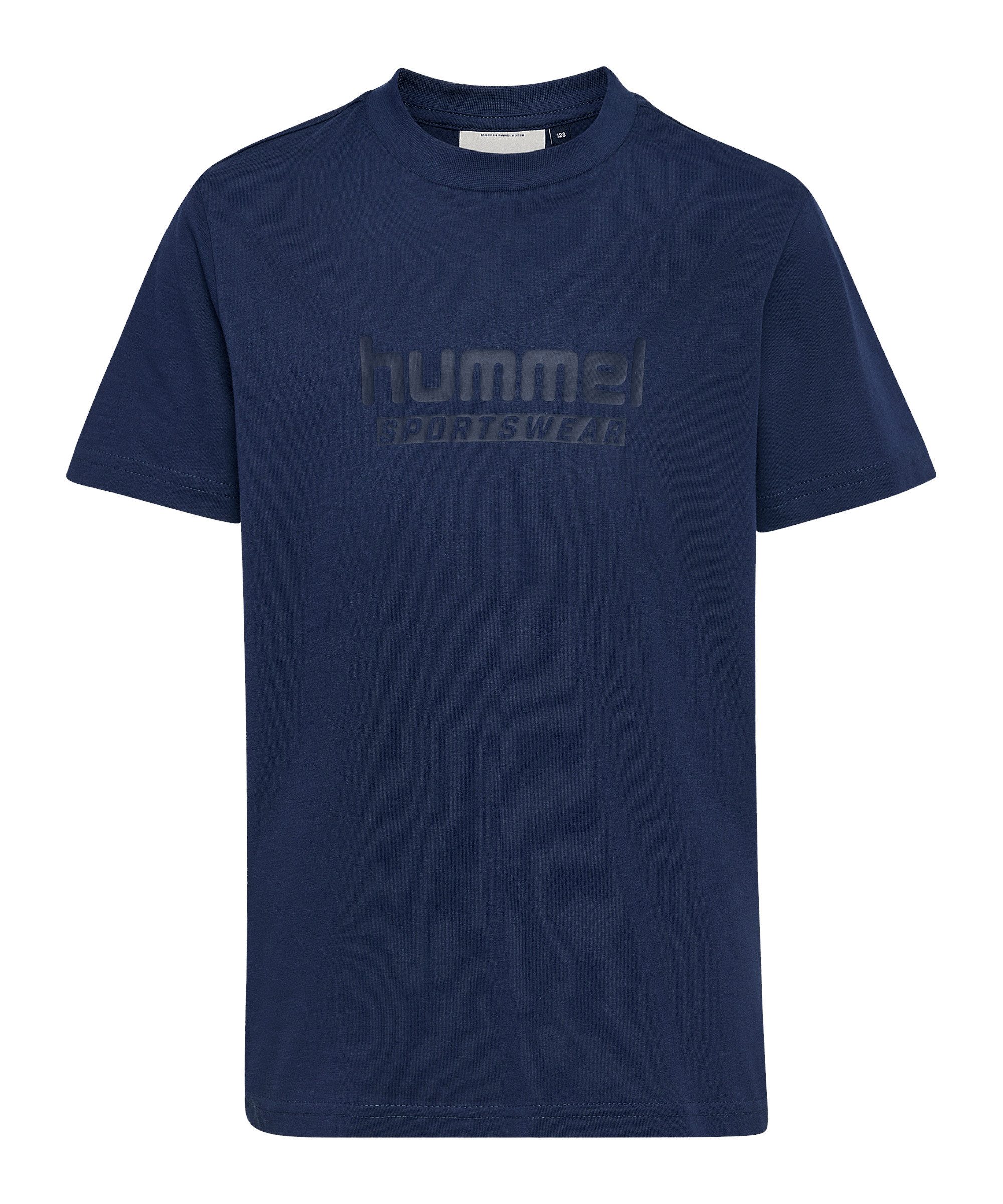 hummel T-Shirt Hummel Base T-Shirt Kids Weiß Baumwolle