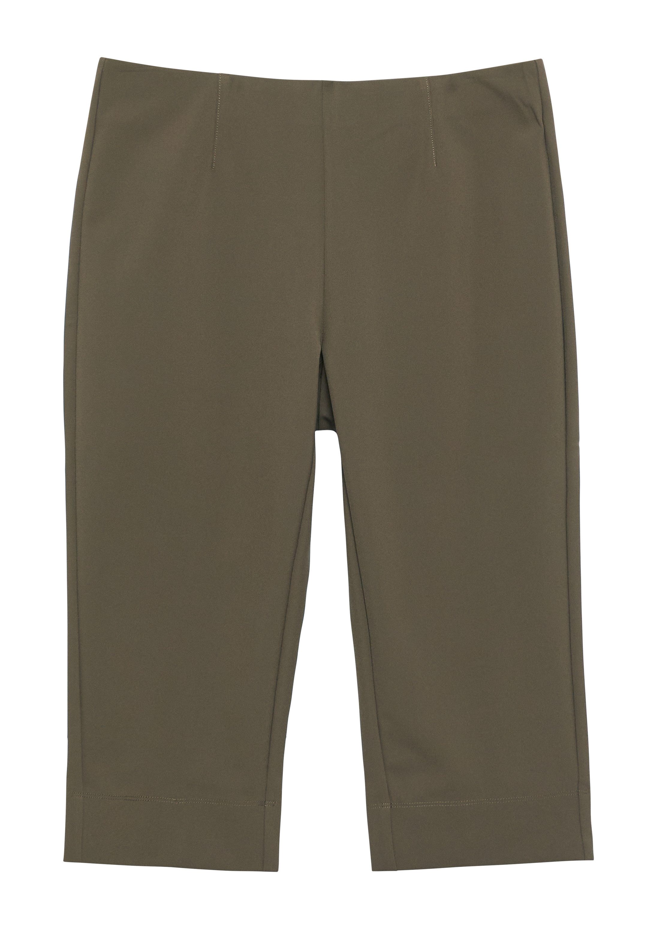 comma Caprihose Hose Capri-Hose im Skinny Fit mit Schlitz
