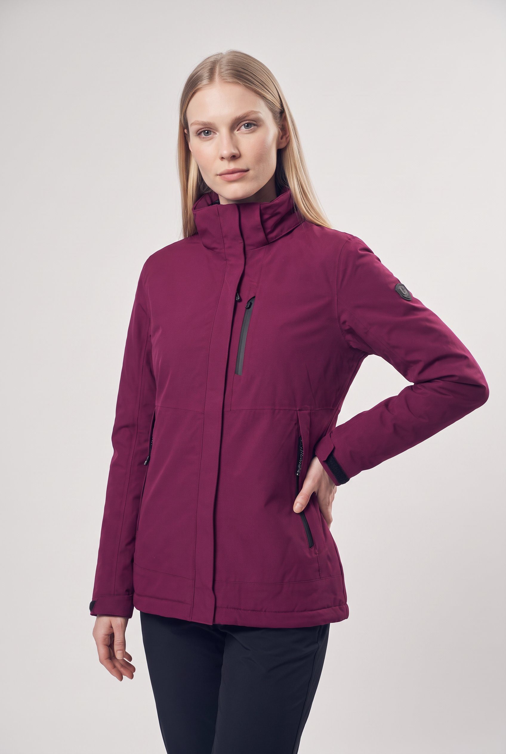 Killtec Funktionsjacke KOW 219 WMN JCKT mit abzippbarer, regulierbarer Kapuze, winddicht, atmungsaktiv – Bild 4 von 5