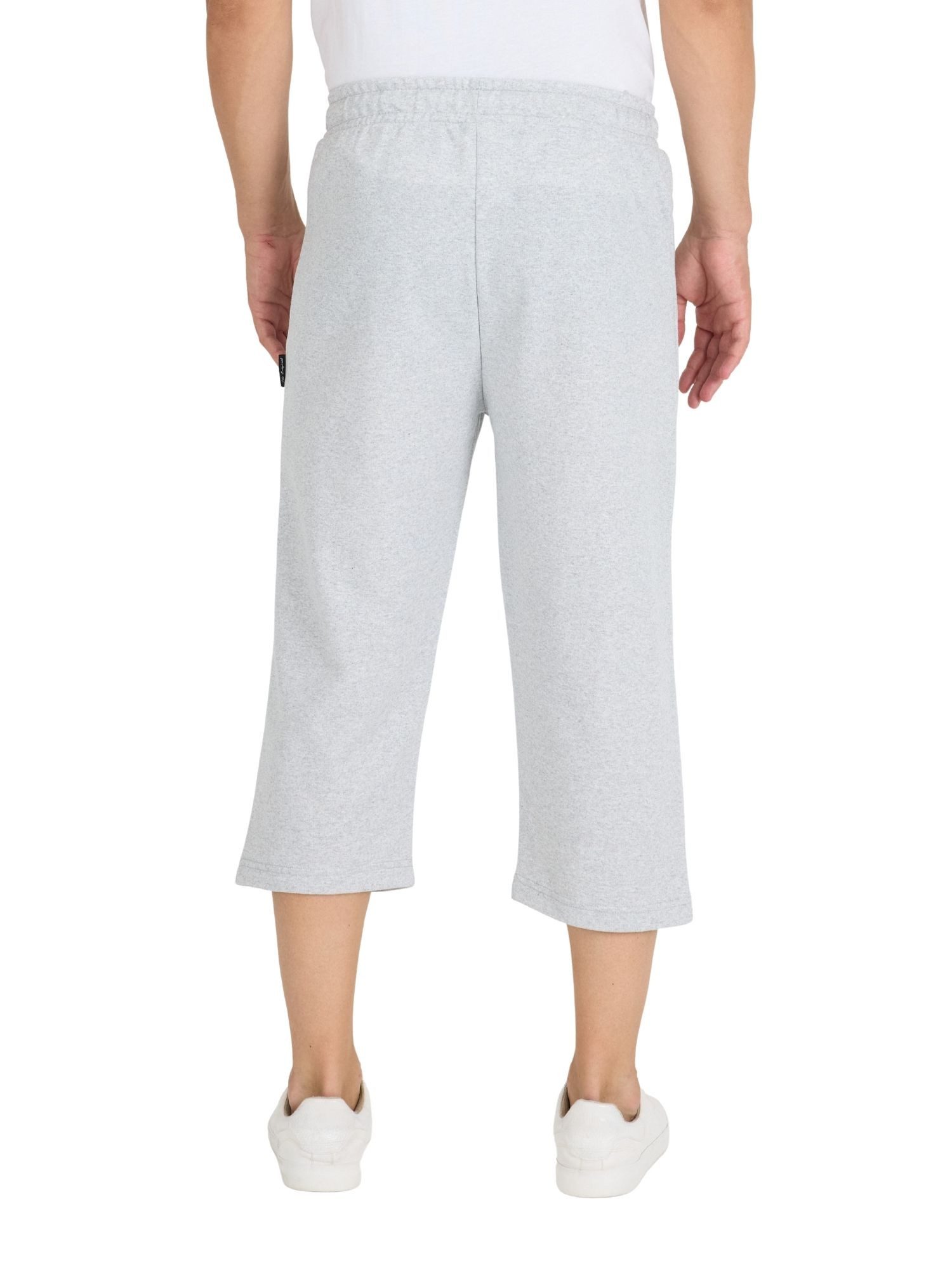 COMEOR 3/4-Sweathose Herren Bermuda Capri Shorts 3/4 Sommerhosen mit Reißverschluss Mit Reißverschlusstaschen – Bild 5 von 5