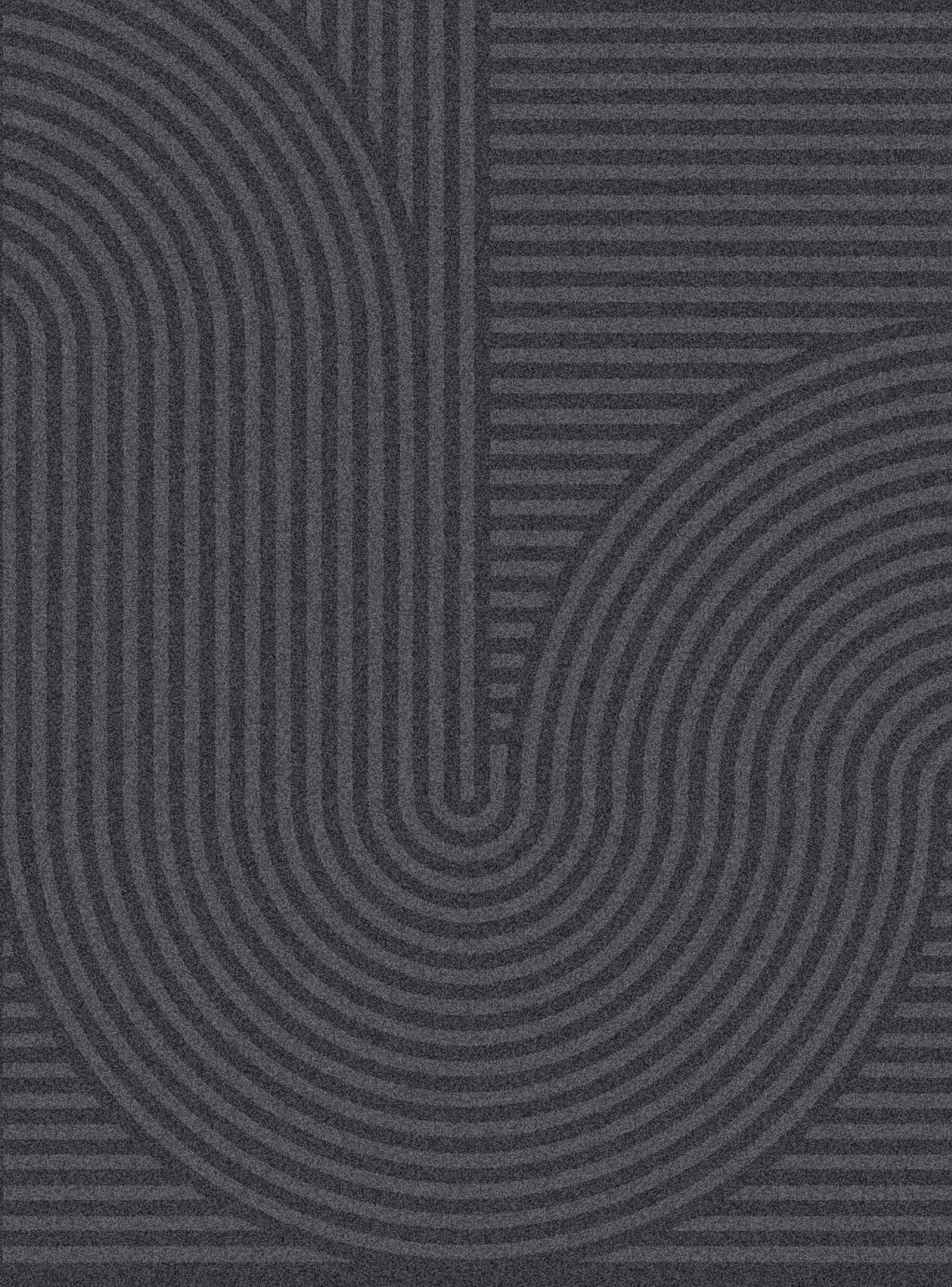 OTTO home Fußmatte Sammo, Schmutzfangmatte, Teppich, für Hausflur und Wohnbereiche, rechteckig, Höhe: 5 mm, Indoor, Eingangsmatte, Design, Scandi, Zen, rutschfeste Unterseite