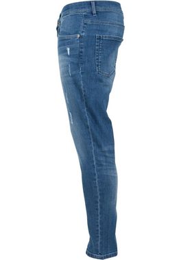 URBAN CLASSICS Bequeme Jeans Urban Classics Herren Skinny Ripped Stretch Denim Pants (1-tlg)