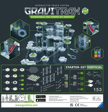 Ravensburger Kugelbahn-Bausatz GraviTrax® PRO Starter-Set Vertical, Made in Europe; FSC® - schützt Wald - weltweit