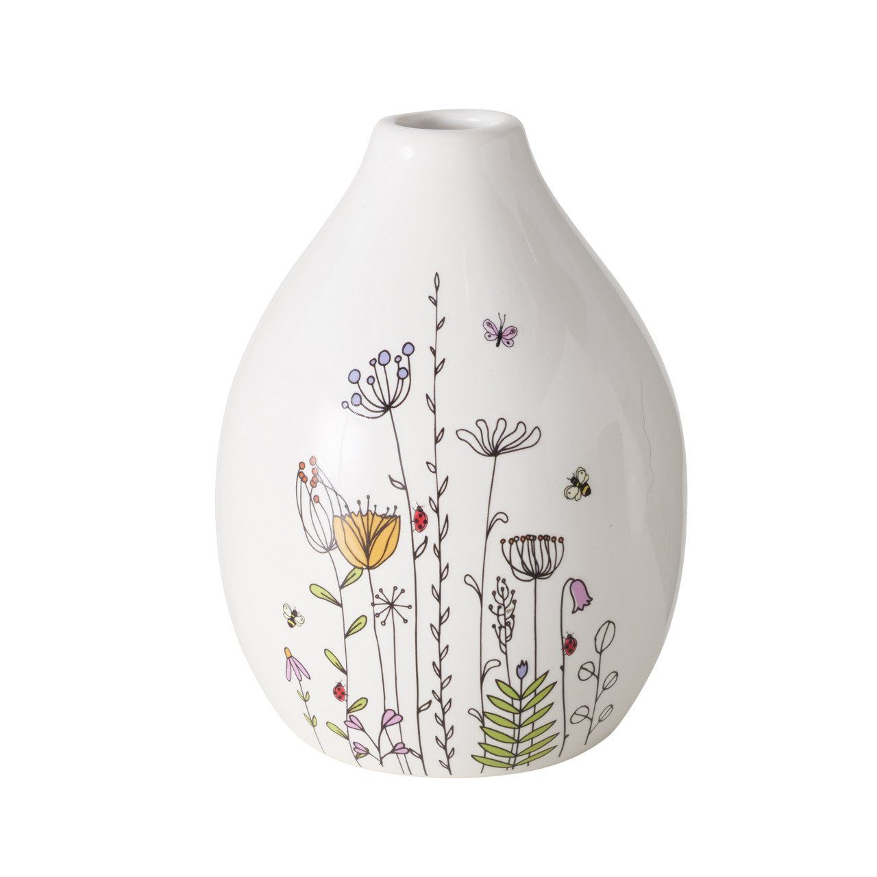 Kamilla Set Blumenmuster, BOLTZE 3-teilig (Vase Dekoration) Tischvase mit