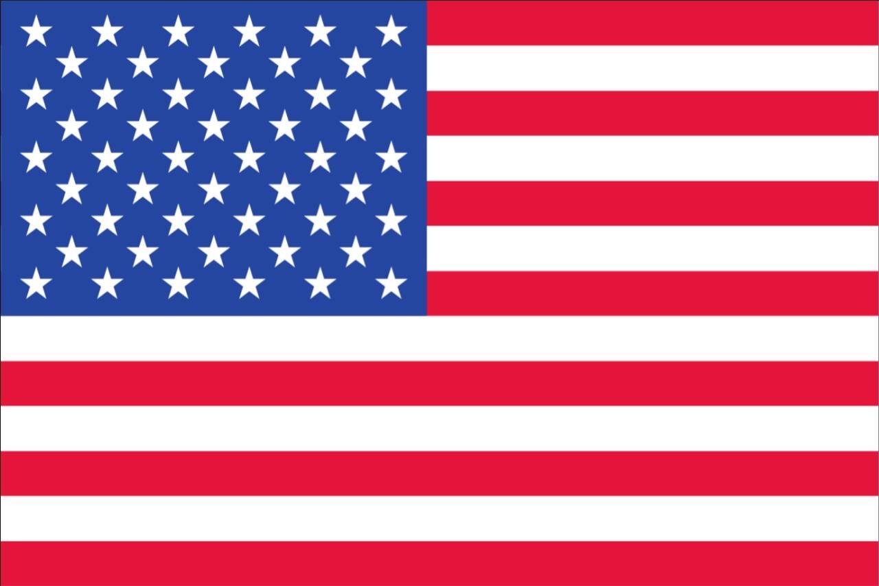 flaggenmeer Flagge USA 120 g/m² Querformat