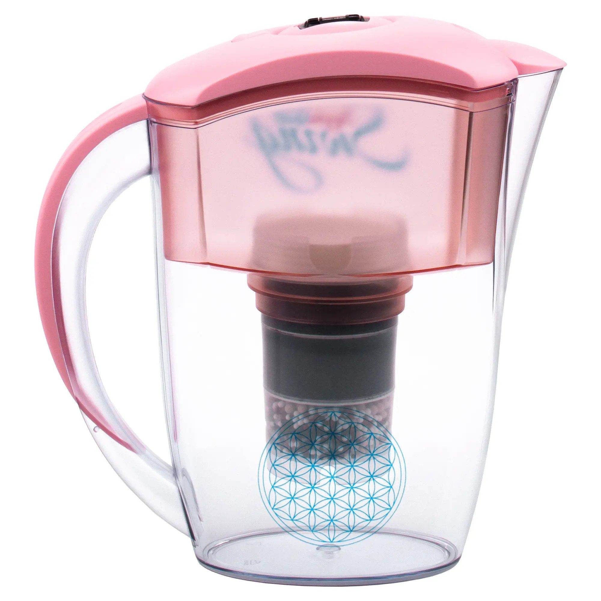 AcalaQuell Wasserfilter Kannenfilter Swing, inkl. 1x Mikroschwamm und 1x Filterkartusche
