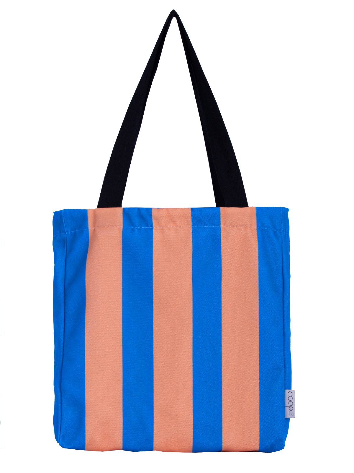 Shopper coopz Shopper - Gestreift Azur/ Orange