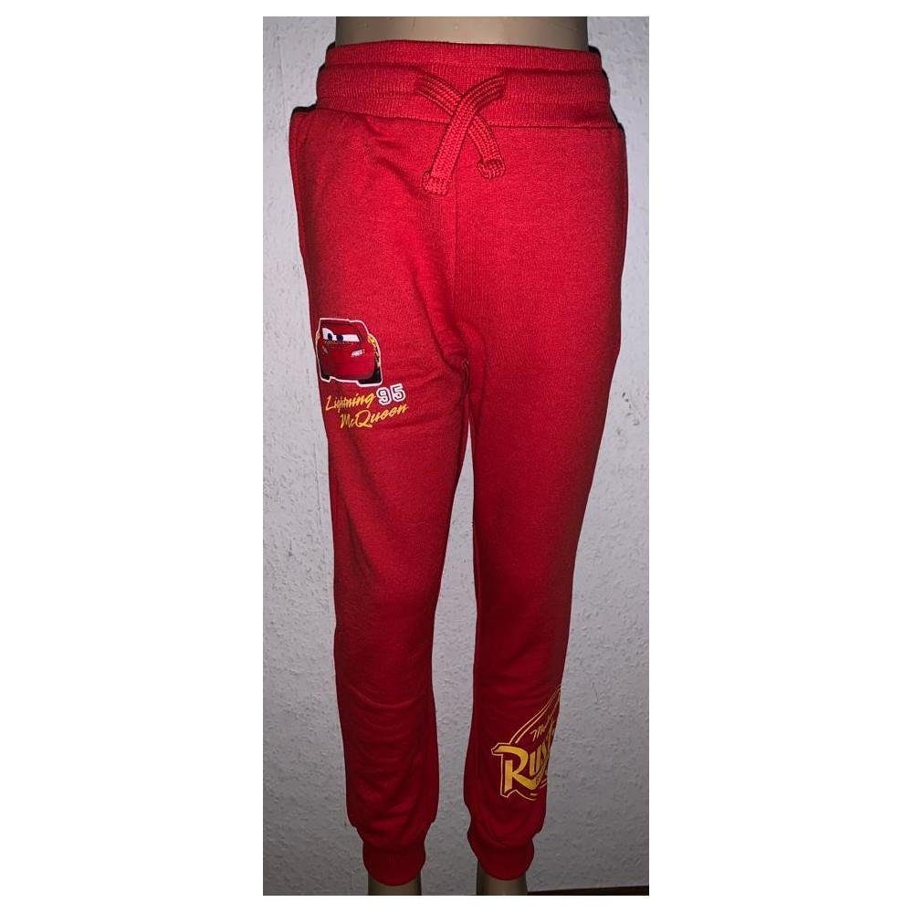 EplusM Jogginghose Cars Jogginghose "Lightning 95 mc Queen", rot, Größen 98 bis 128