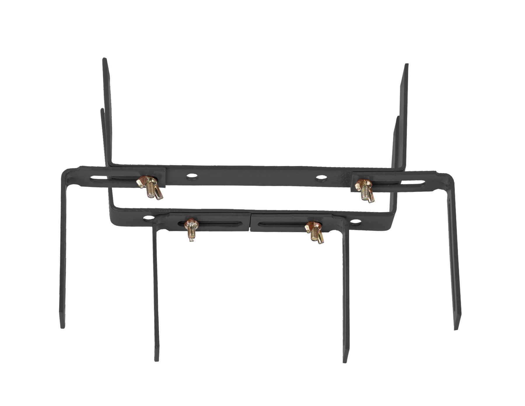 BigDean Blumenkastenhalter Standard H-Form Kasten Halter Balkonkastenhalter, bis 20 kg belastbar, Werkzeugfrei Verstellbar, Set, 1-St., Kastenhalter H-Form, Blumenkastenhalter H-Form, Brüstungen, Mauer oder Geländer