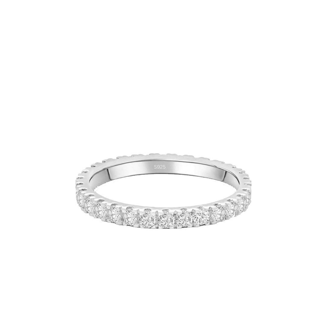 Lisandra Scott Silberring Eternity Ring Treasure 925 Sterling Silber mit Zi günstig online kaufen