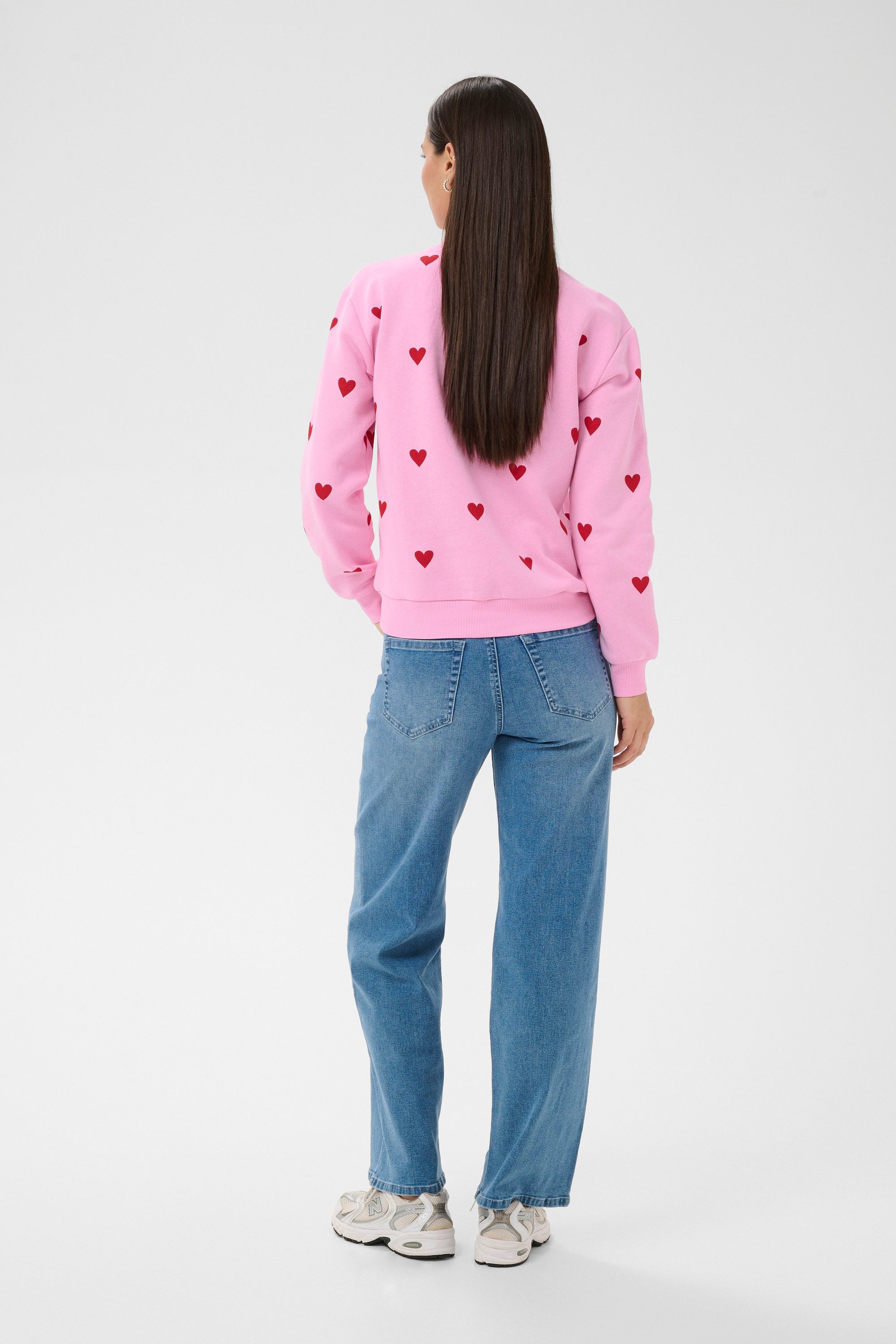 KAFFE Fleecepullover Sweatshirt KAmabel