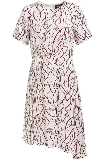 khujo A-Linien-Kleid »ISABETTA« im asymmetrischen Schnitt in