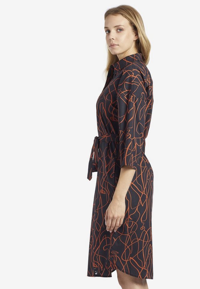 khujo Blusenkleid »POWKA« mit Seitentaschen in