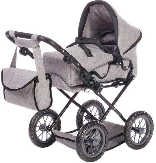 Knorrtoys® Kombi-Puppenwagen Ruby - Stone, mit Wickeltasche günstig online kaufen