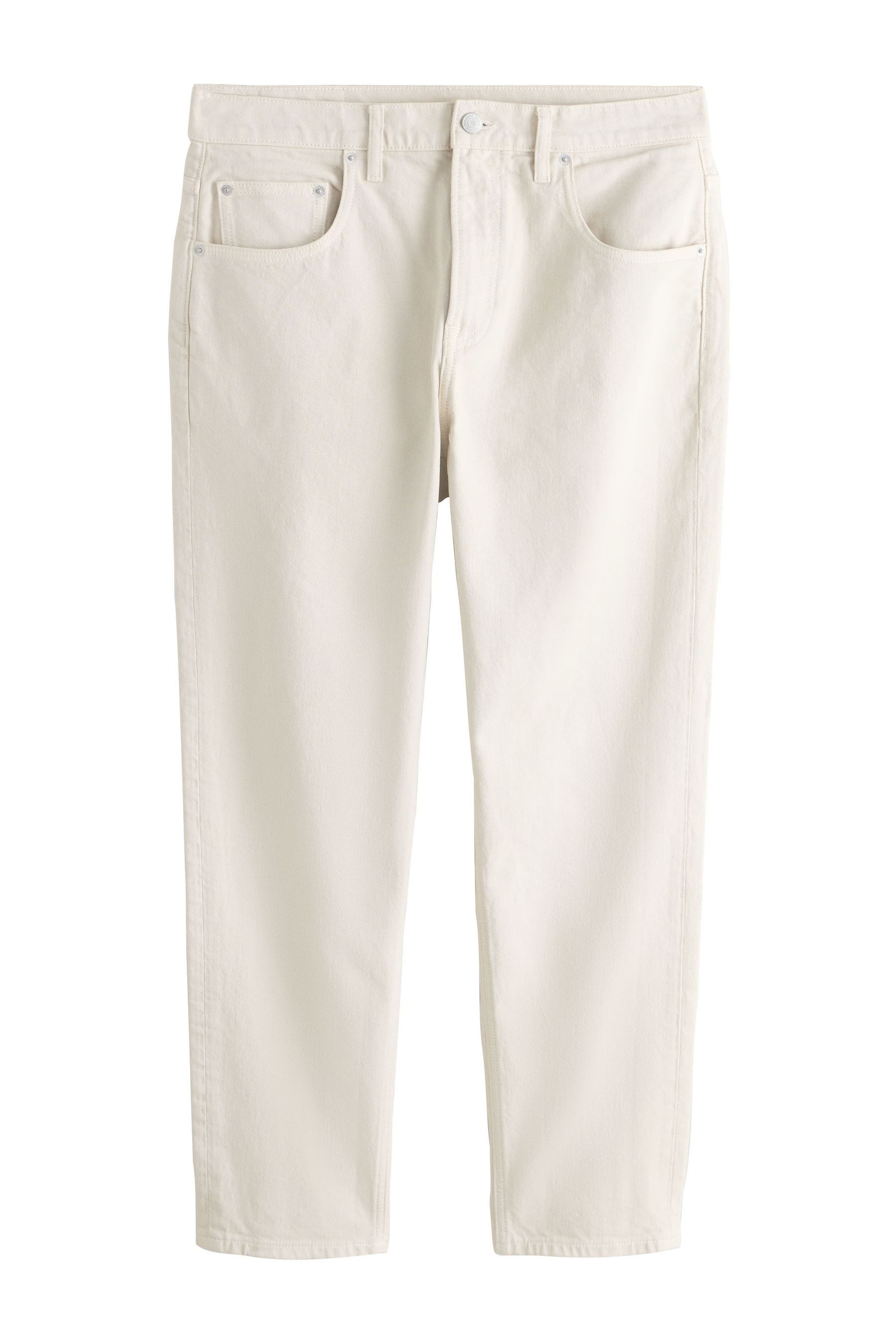 Tapered-fit-Jeans N. Premium Relaxed Fit Denim-Jeans, konisches Bein
