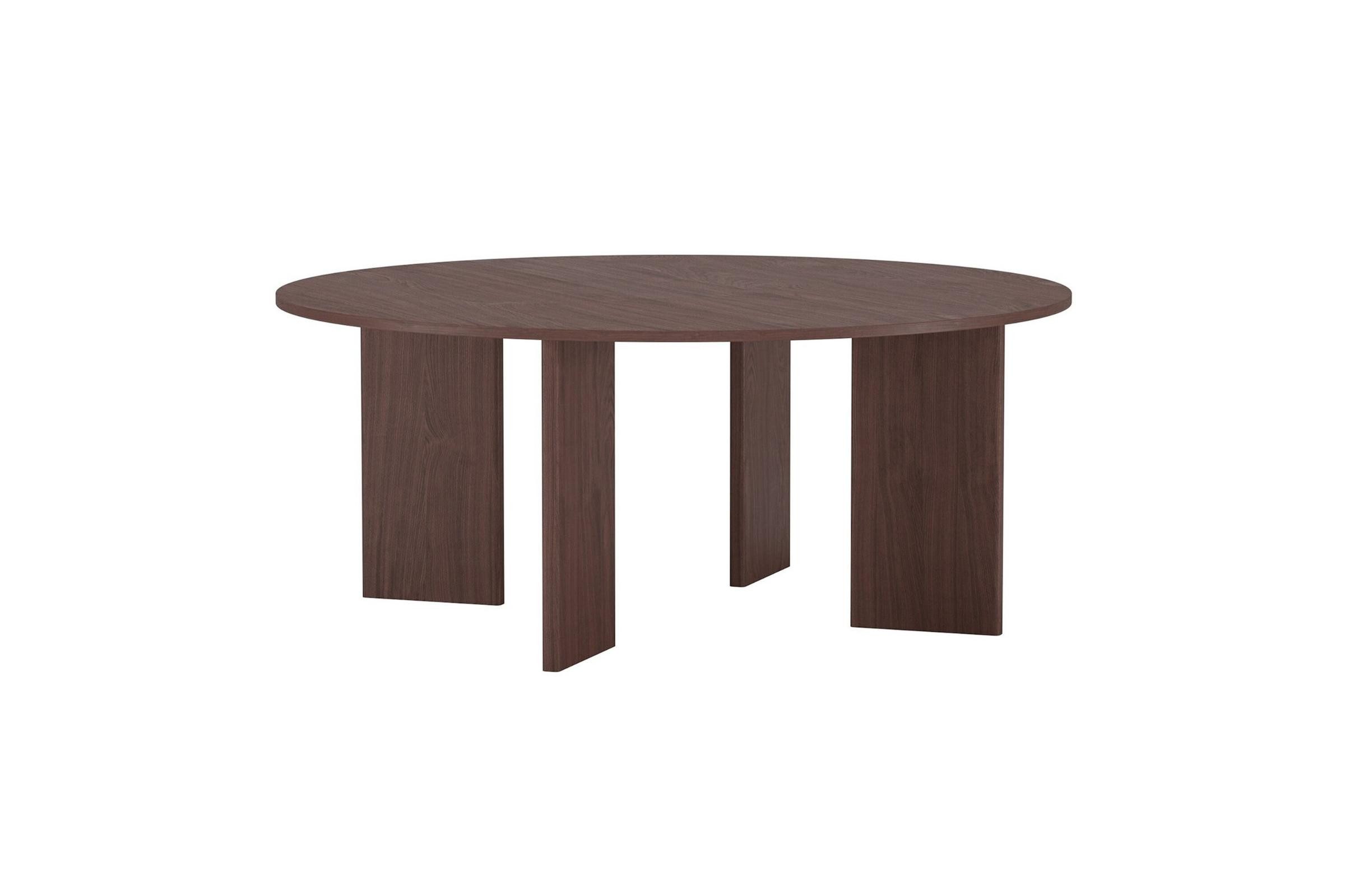 Venture Home Esstisch Graos Esstisch Ø180 cm Mokka. (1-St)