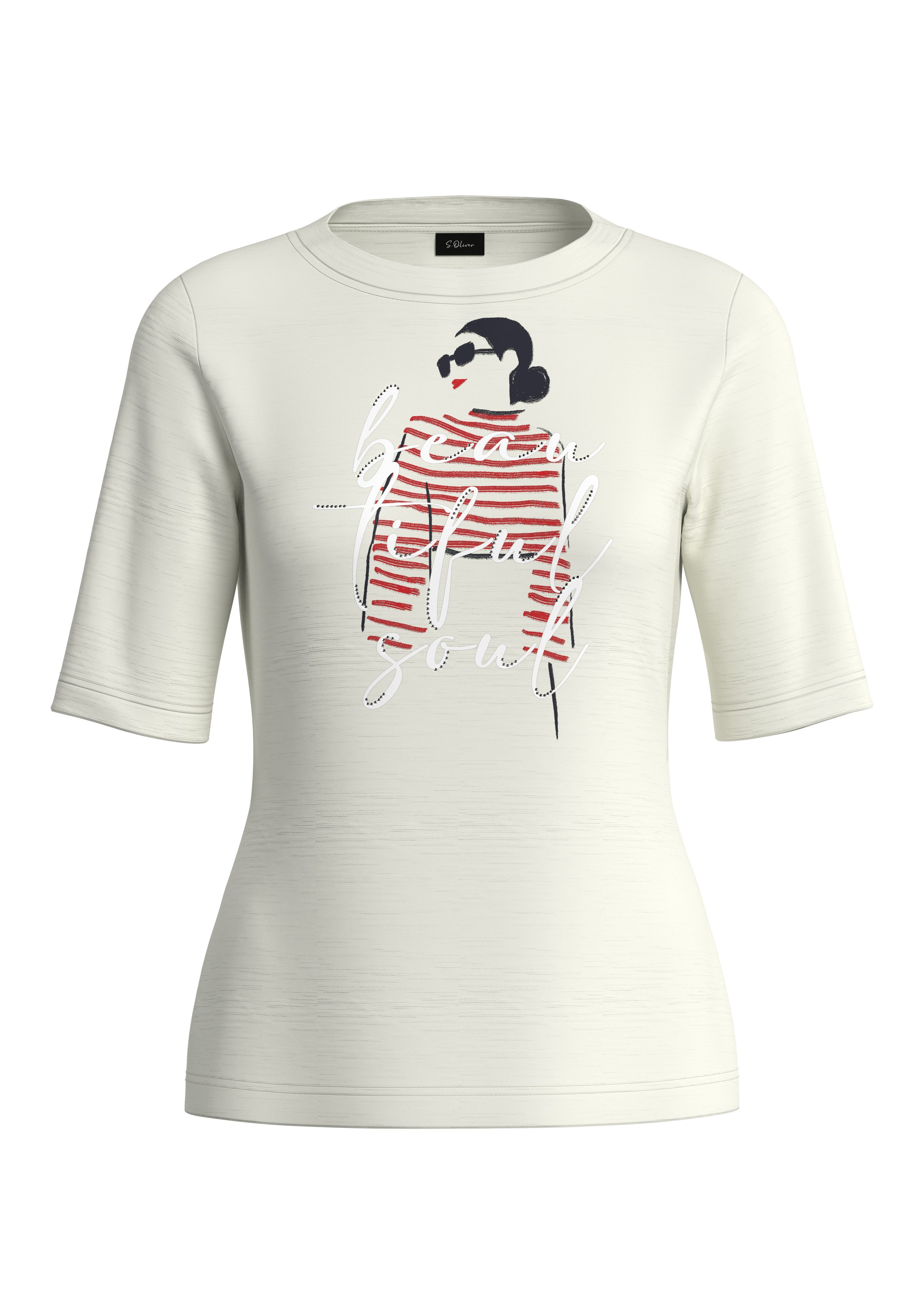 s.Oliver BLACK LABEL T-Shirt günstig online kaufen