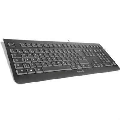 TERRA TERRA Keyboard 1000 Corded [DE] USB black USB-Tastatur