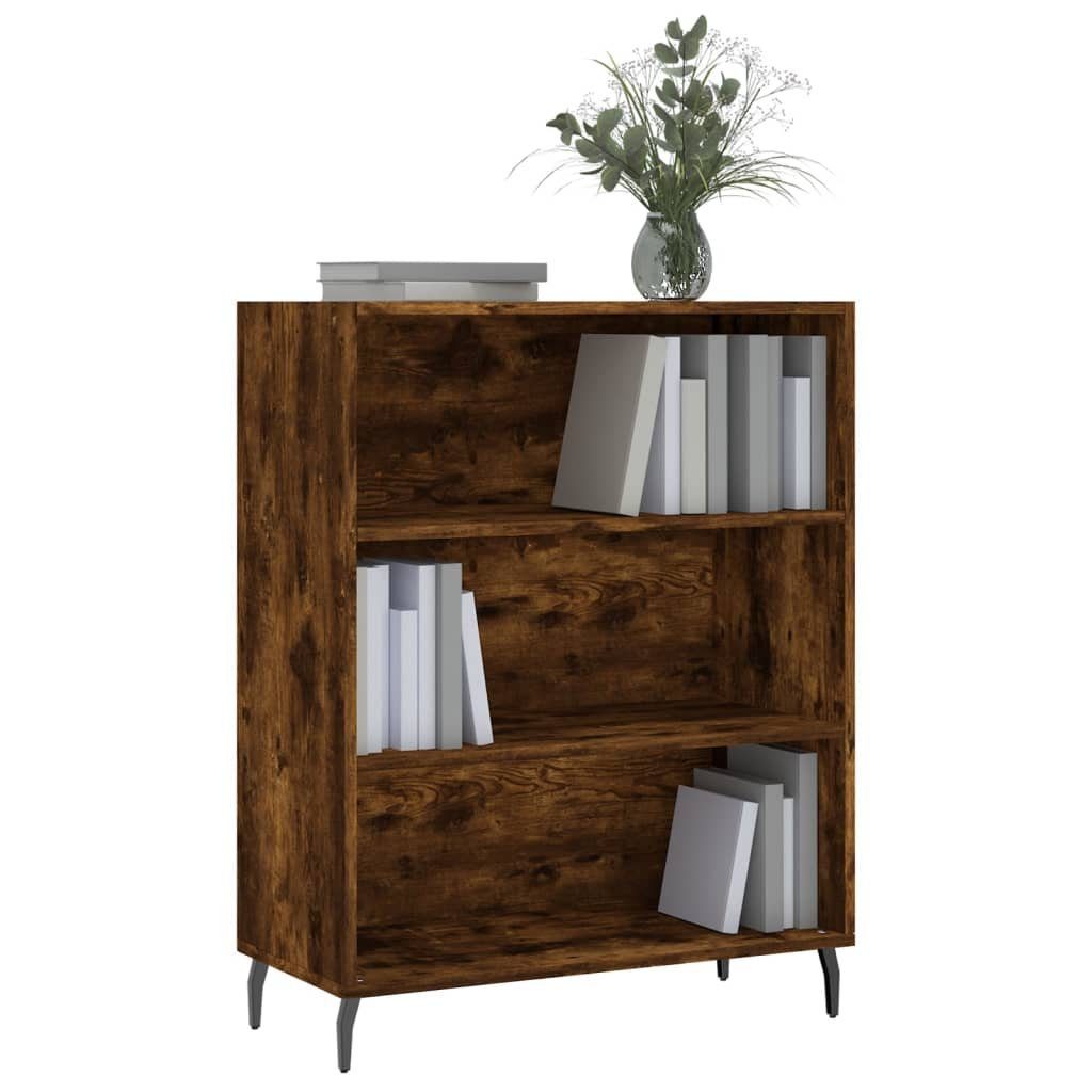 vidaXL Standregal Regalschrank Räuchereiche 69,5x32,5x90 cm günstig online kaufen