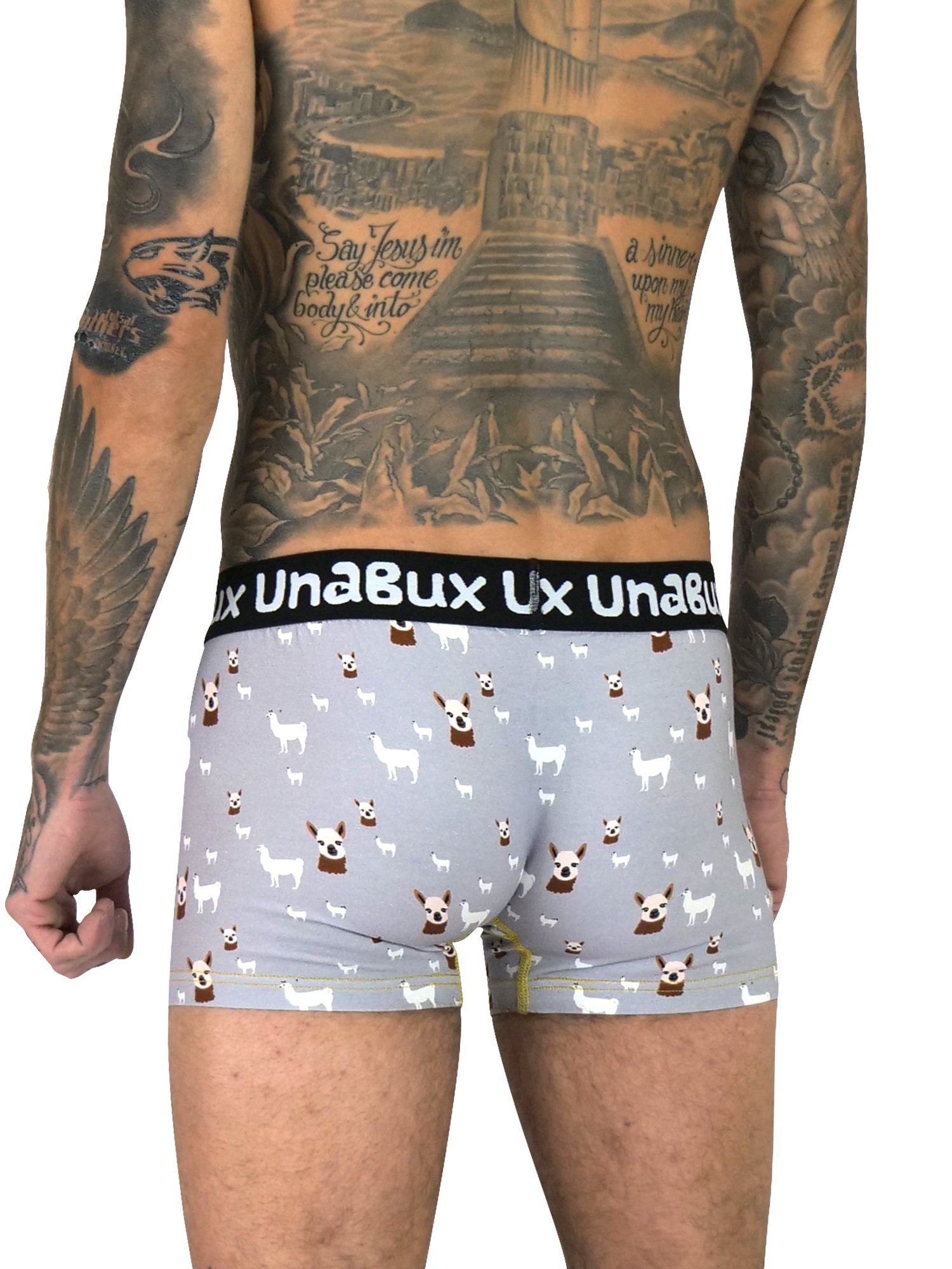 UnaBux Boxer Briefs WOOLHEAD / Boxershorts HIKE FINGERS Doppelpack MAMOUTH (2-St) FIVE