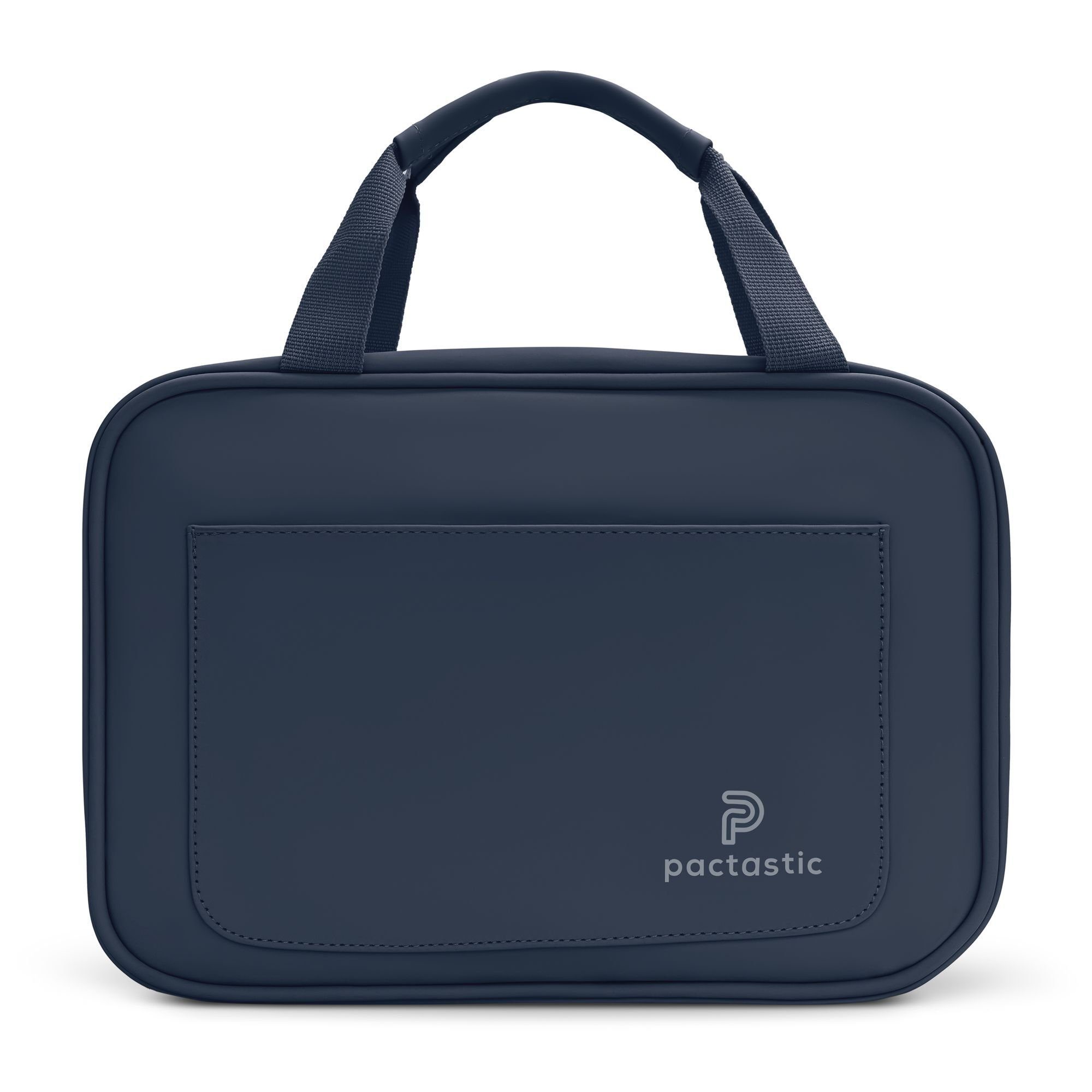 Pactastic Kulturbeutel Urban Collection, Veganes Tech-Material dark blue