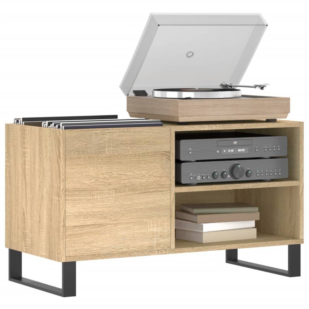 vidaXL Media-Regal Plattenschrank Sonoma-Eiche 85x38x48 cm günstig online kaufen