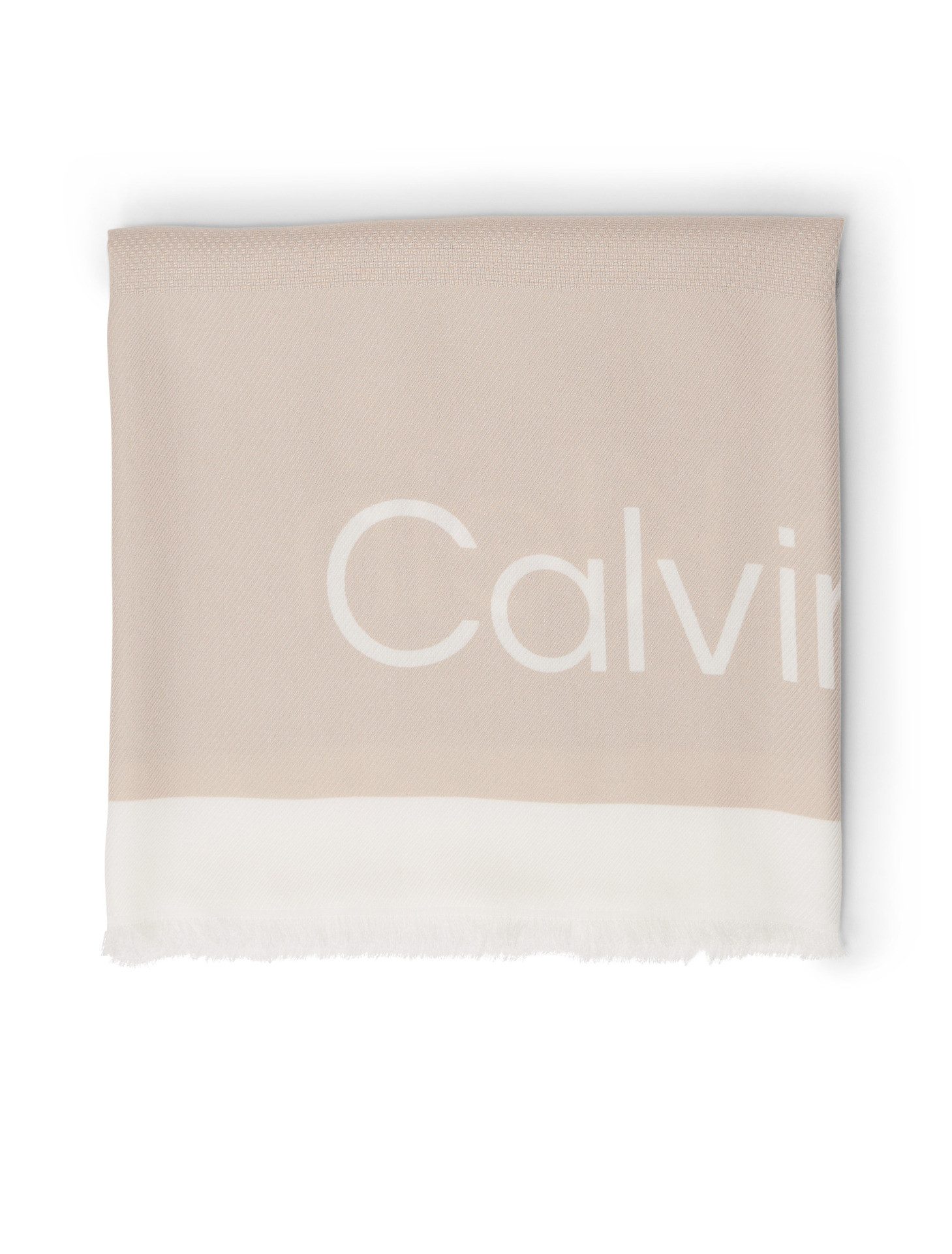 Calvin Klein Modeschal BOLD LOGO CONTRAST günstig online kaufen