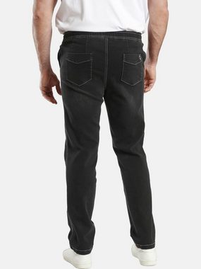 Charles Colby Schlupfjeans BARON TECEL mit trendiger Used-Waschung