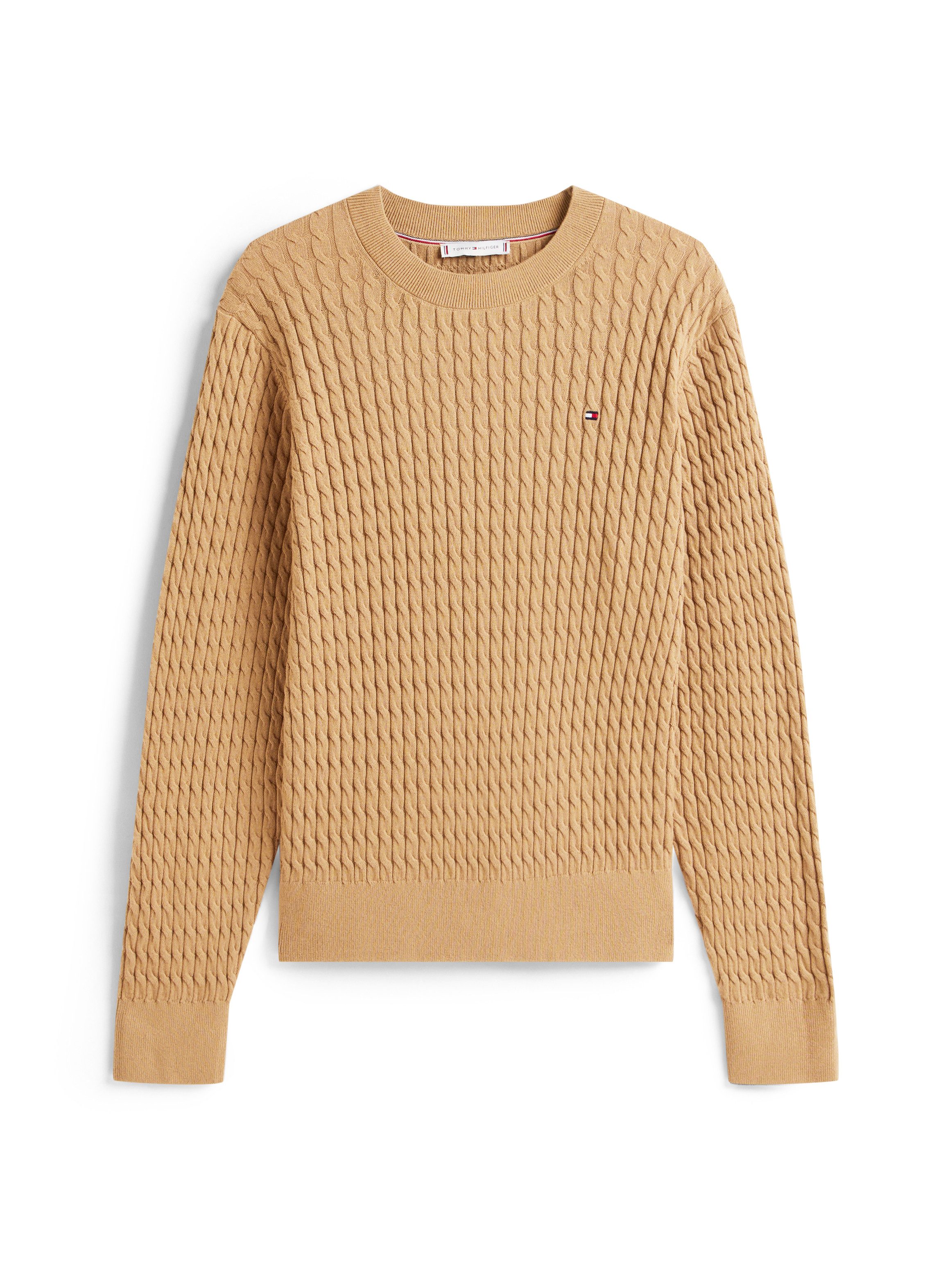 Rundhalspullover CO CABLE C-NK LS SWEATER