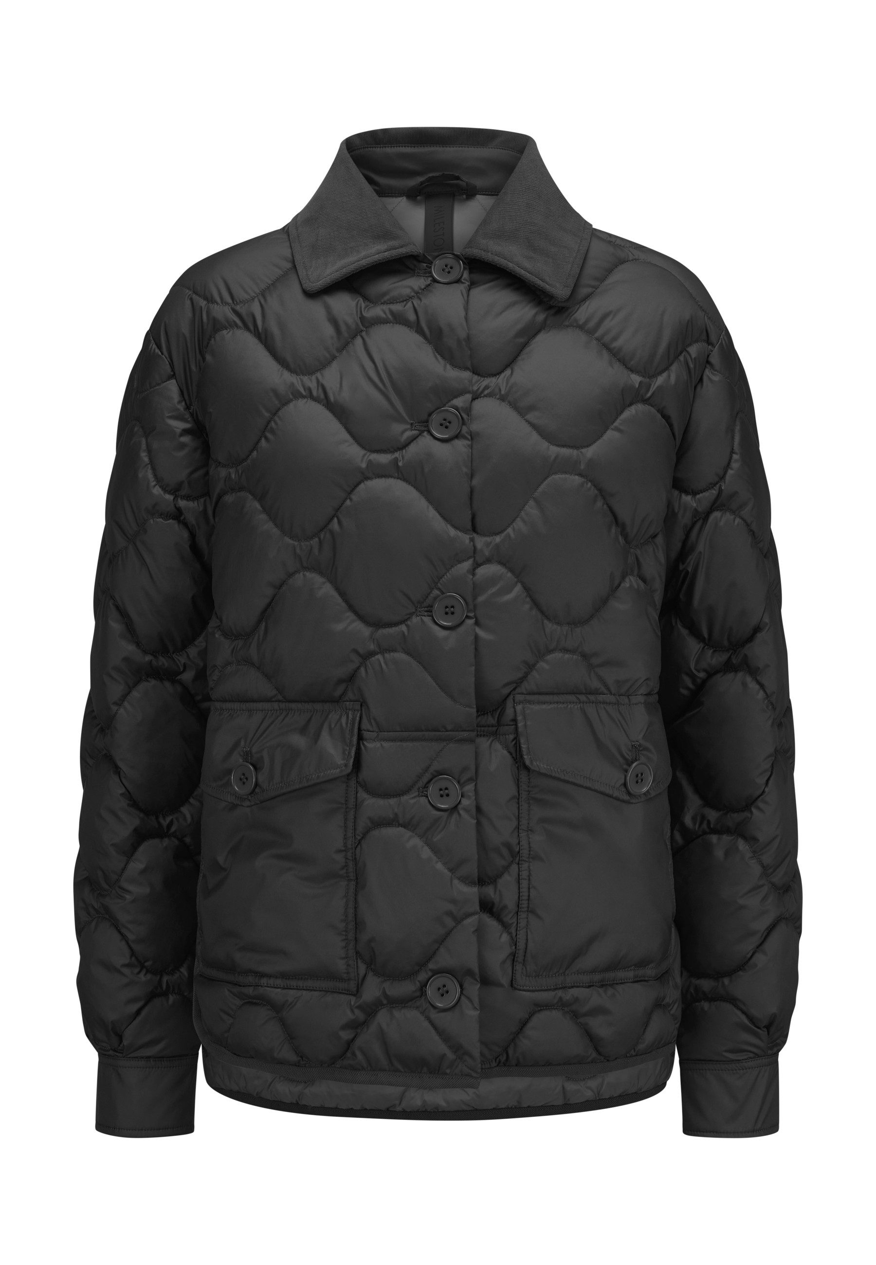Milestone Steppjacke MSChloe Damen Übergangsjacke Jacke gesteppt lockere Passform