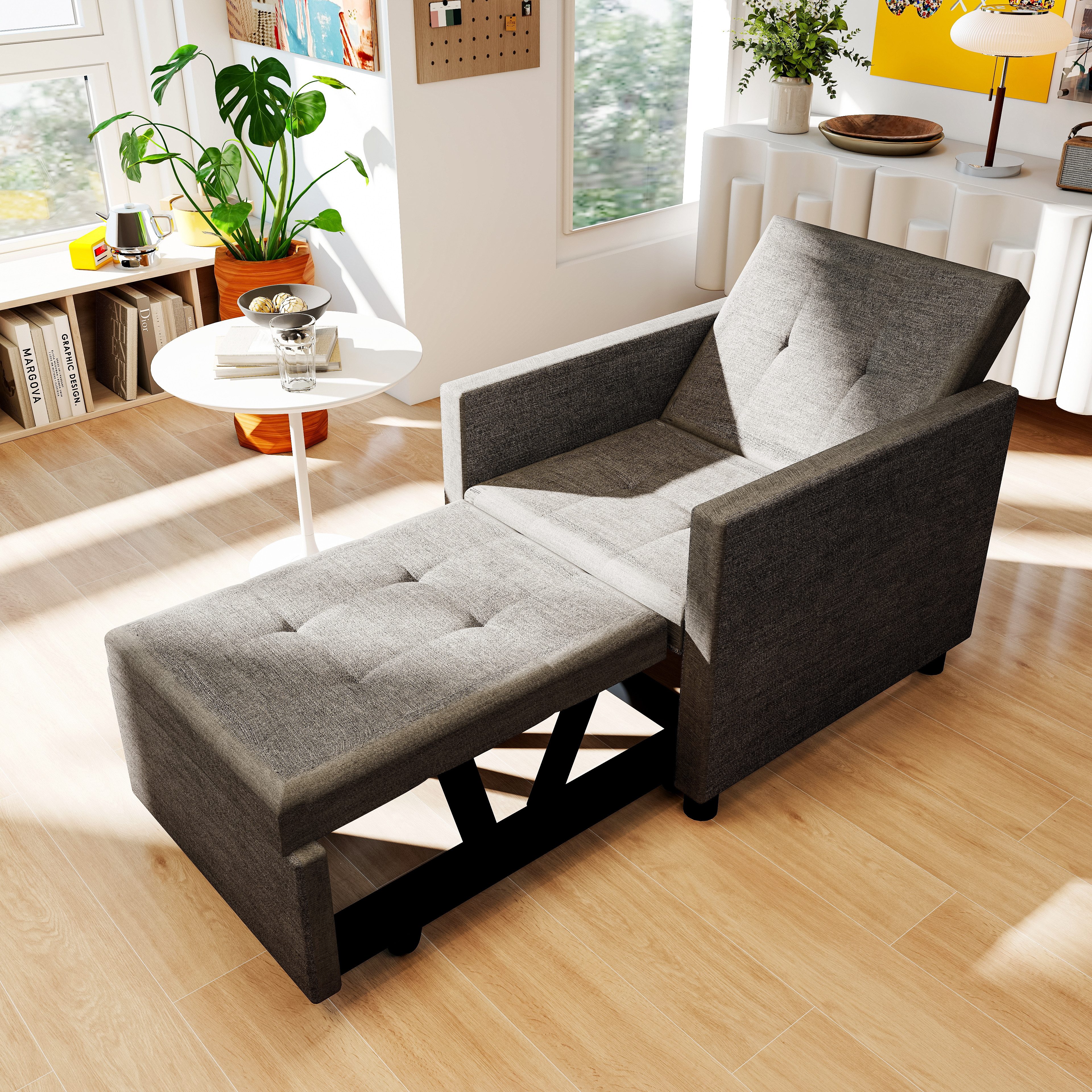 oyajia Schlafsofa Relaxsessel mit Liegefunktion,Sofabett,verstellbar Rücken günstig online kaufen