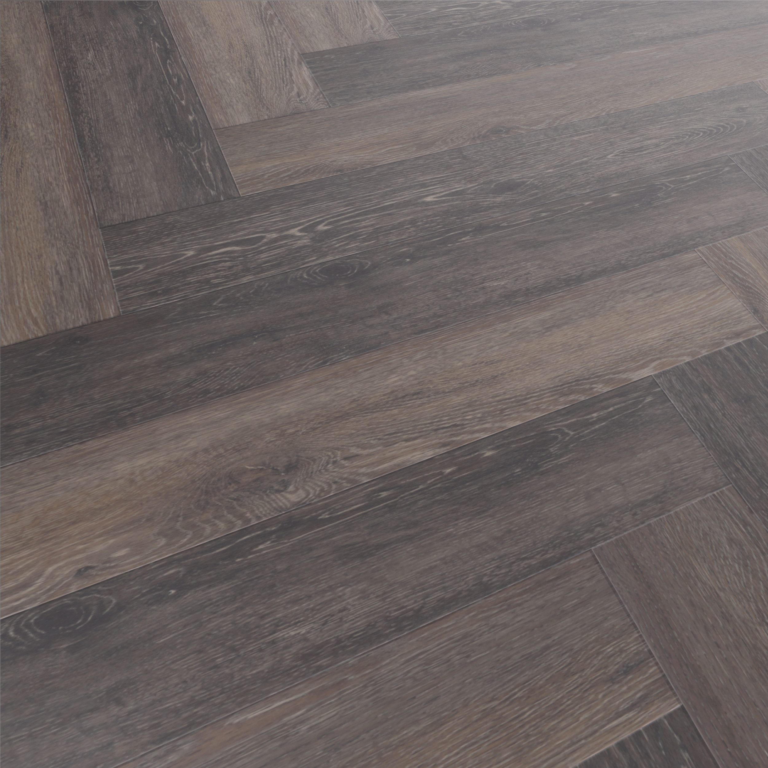 SLY Designboden Herringbone (Fischgrätmuster) Klick-Vinylboden inkl. Tritschalldämmung, Packung mit 2,07 m², Versandkostenfreie Lieferung, Inkl. Trittschalldämmung, Wasserfest und mit Klicksystem